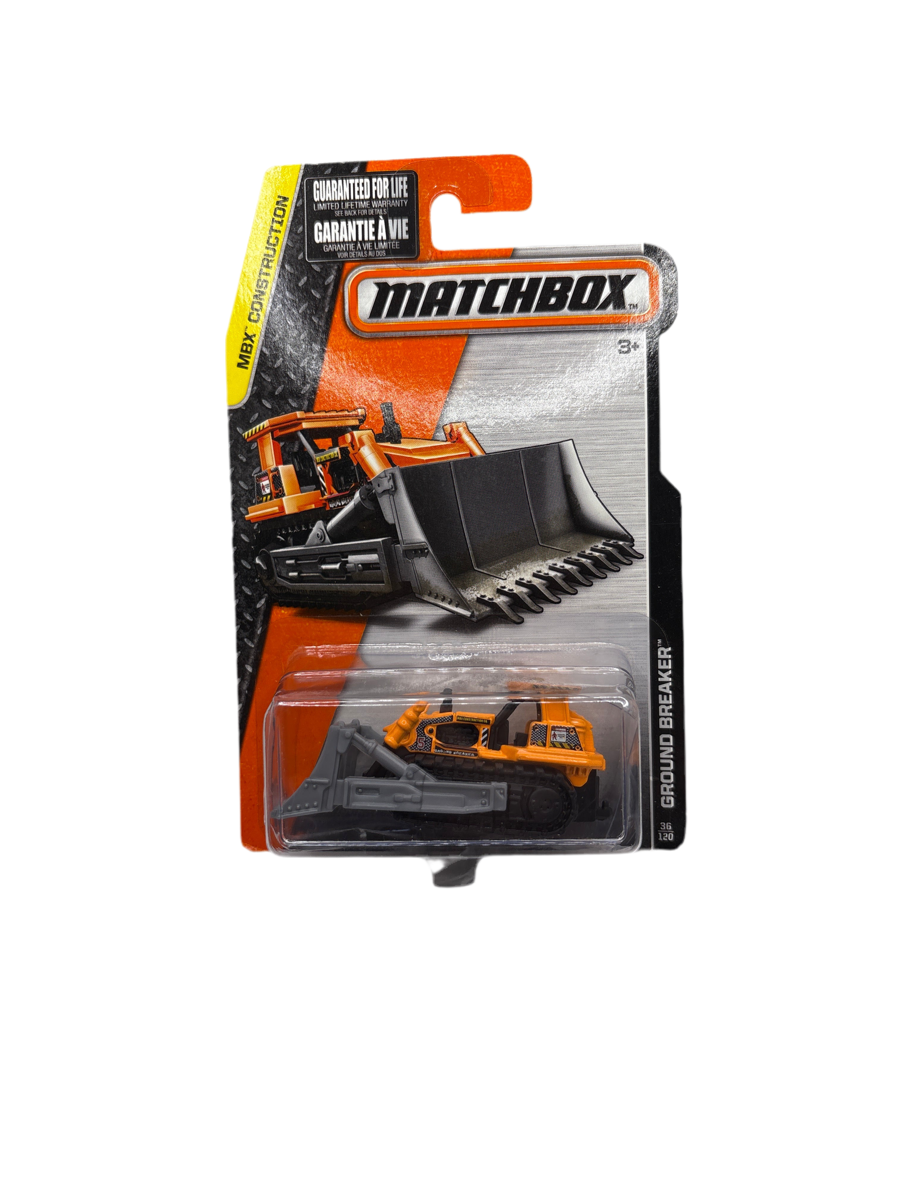 Matchbox Ground Breaker Diecast orange
