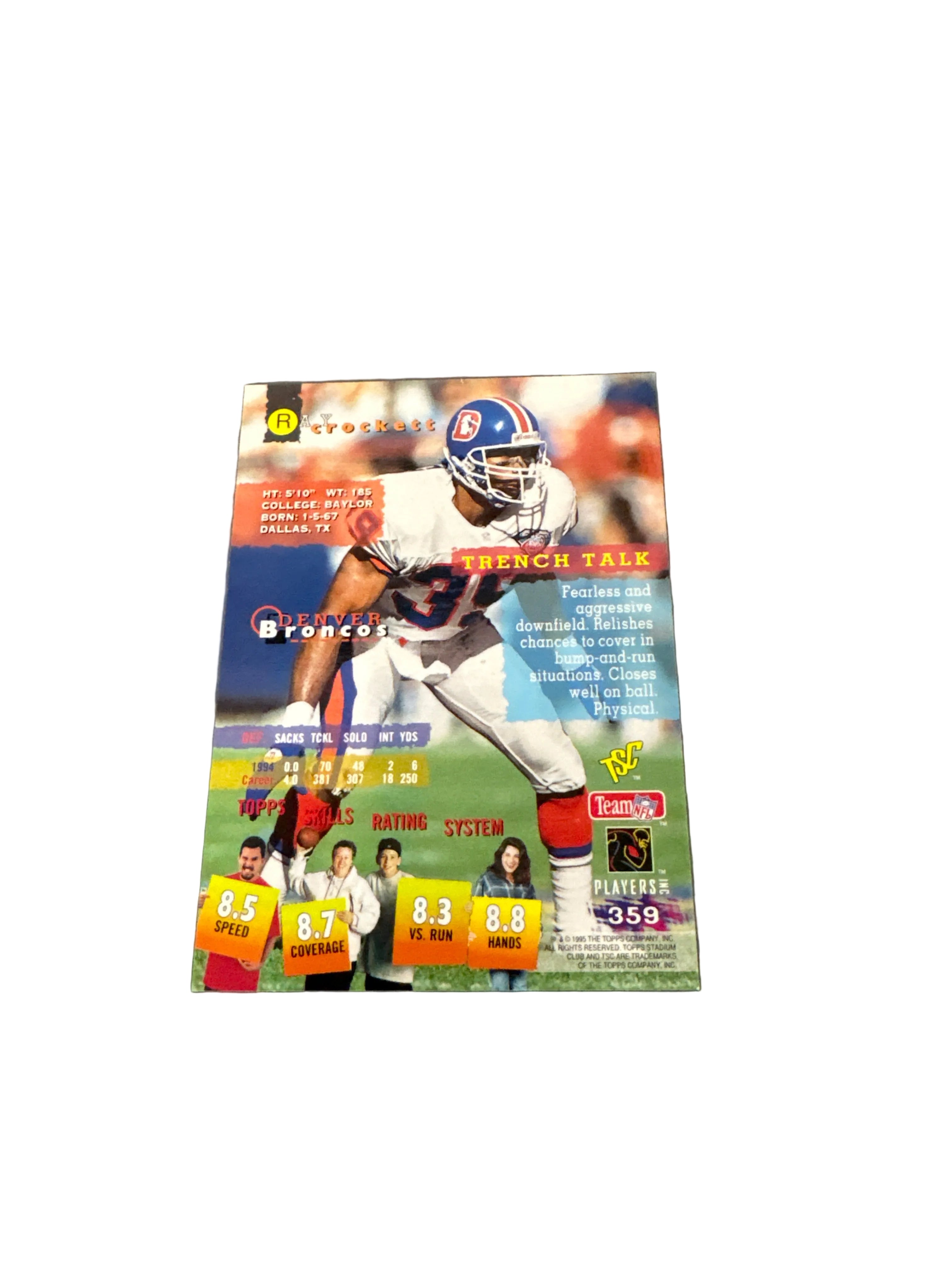 Topps Ray Crockett