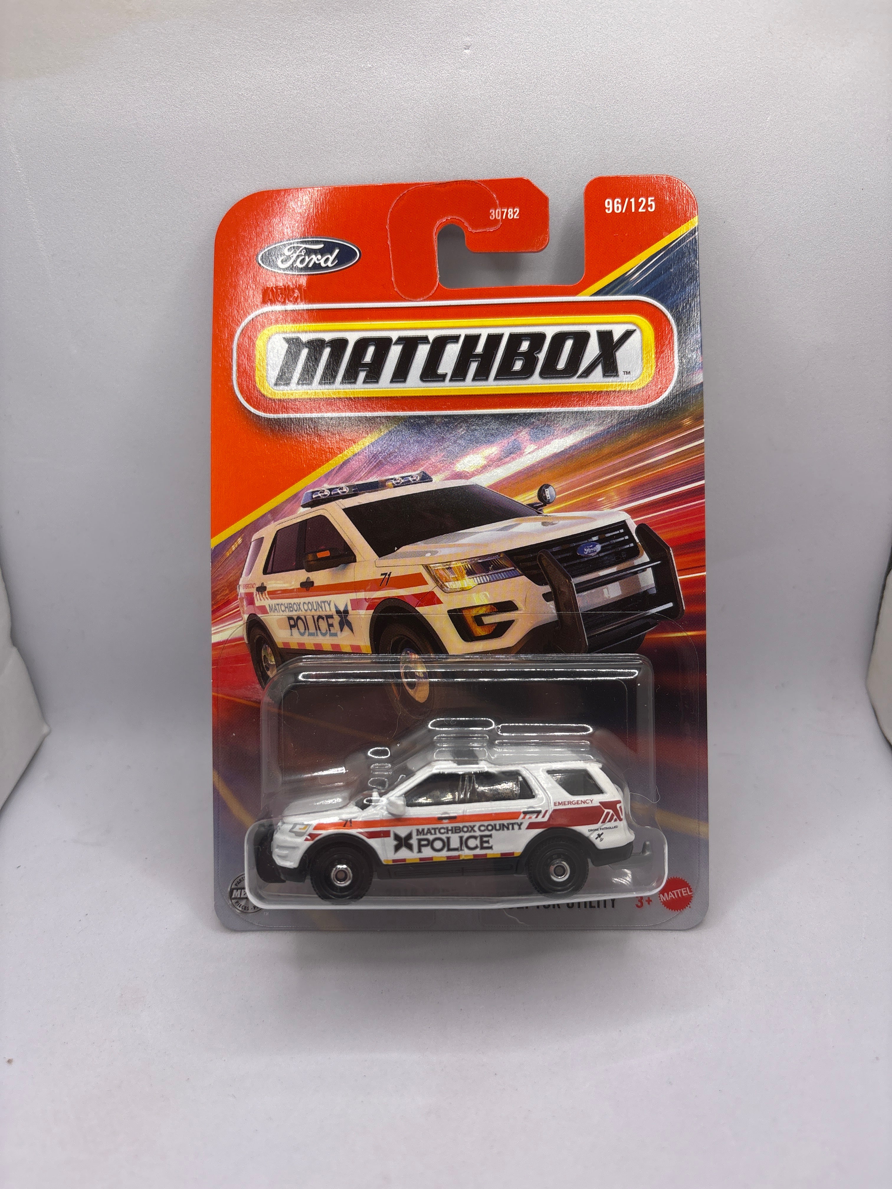 Matchbox 2016 Ford Interceptor Utility Diecast