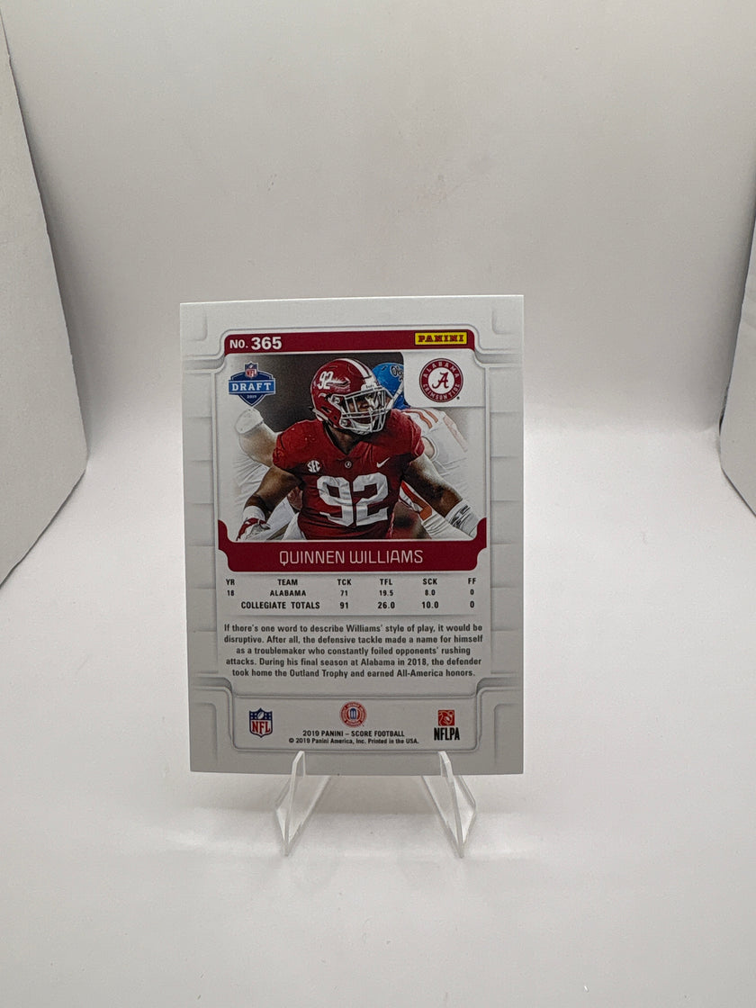 Score Quinnen Williams