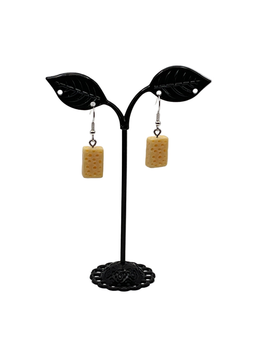 Cheese Earrings