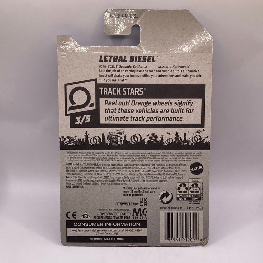 Hot Wheels Lethal Diesel Diecast