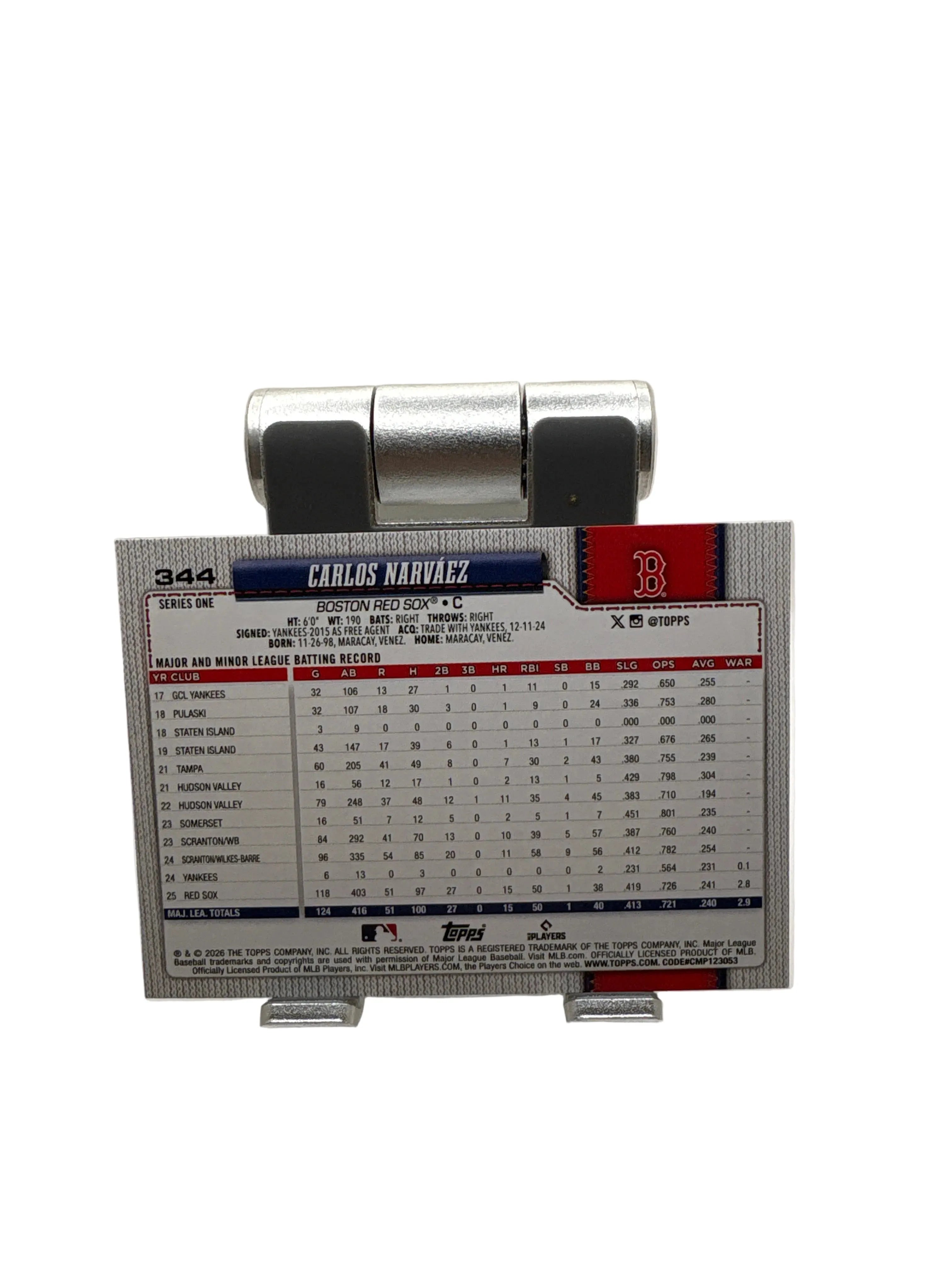 Topps Carlos Narvaez