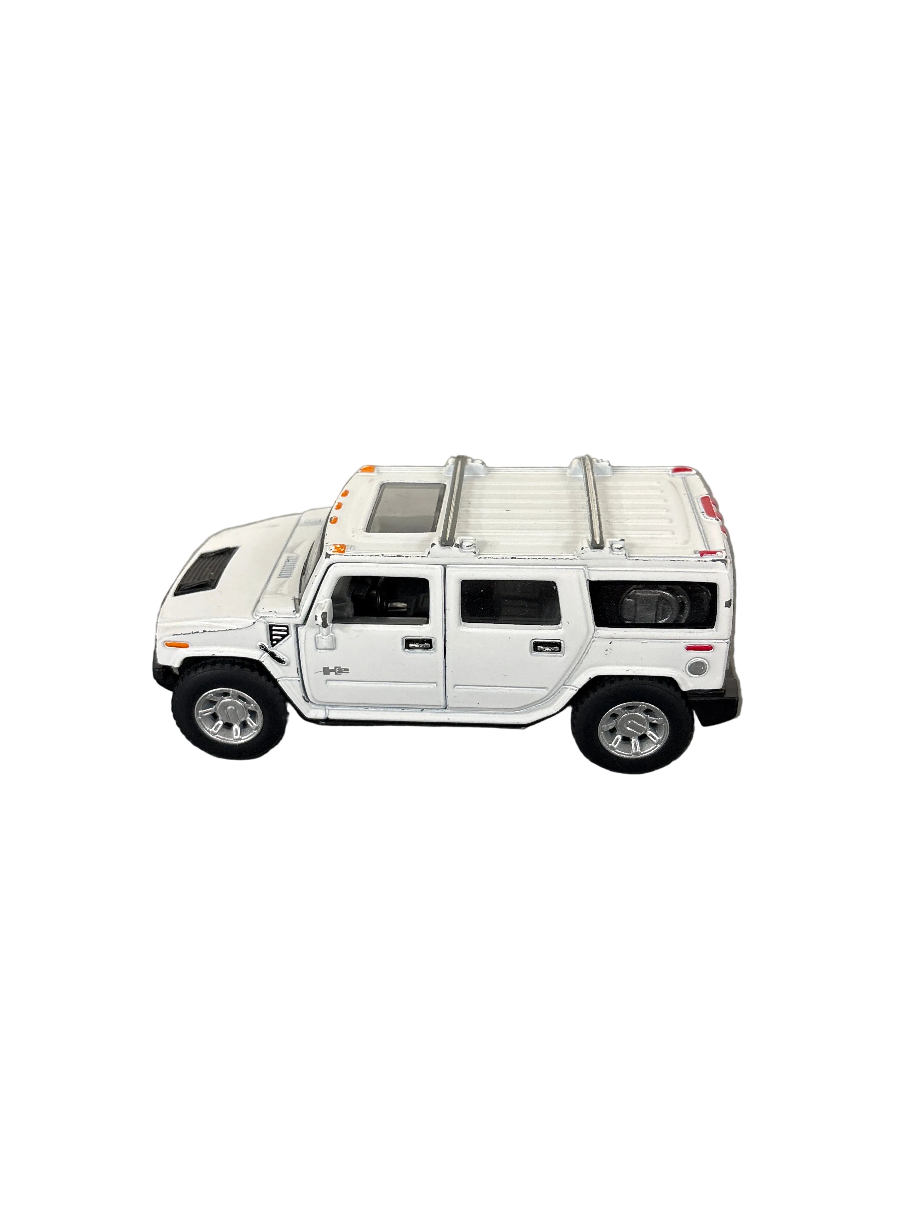 Kinsmart 2008 Hummer H2 SUV Diecast white