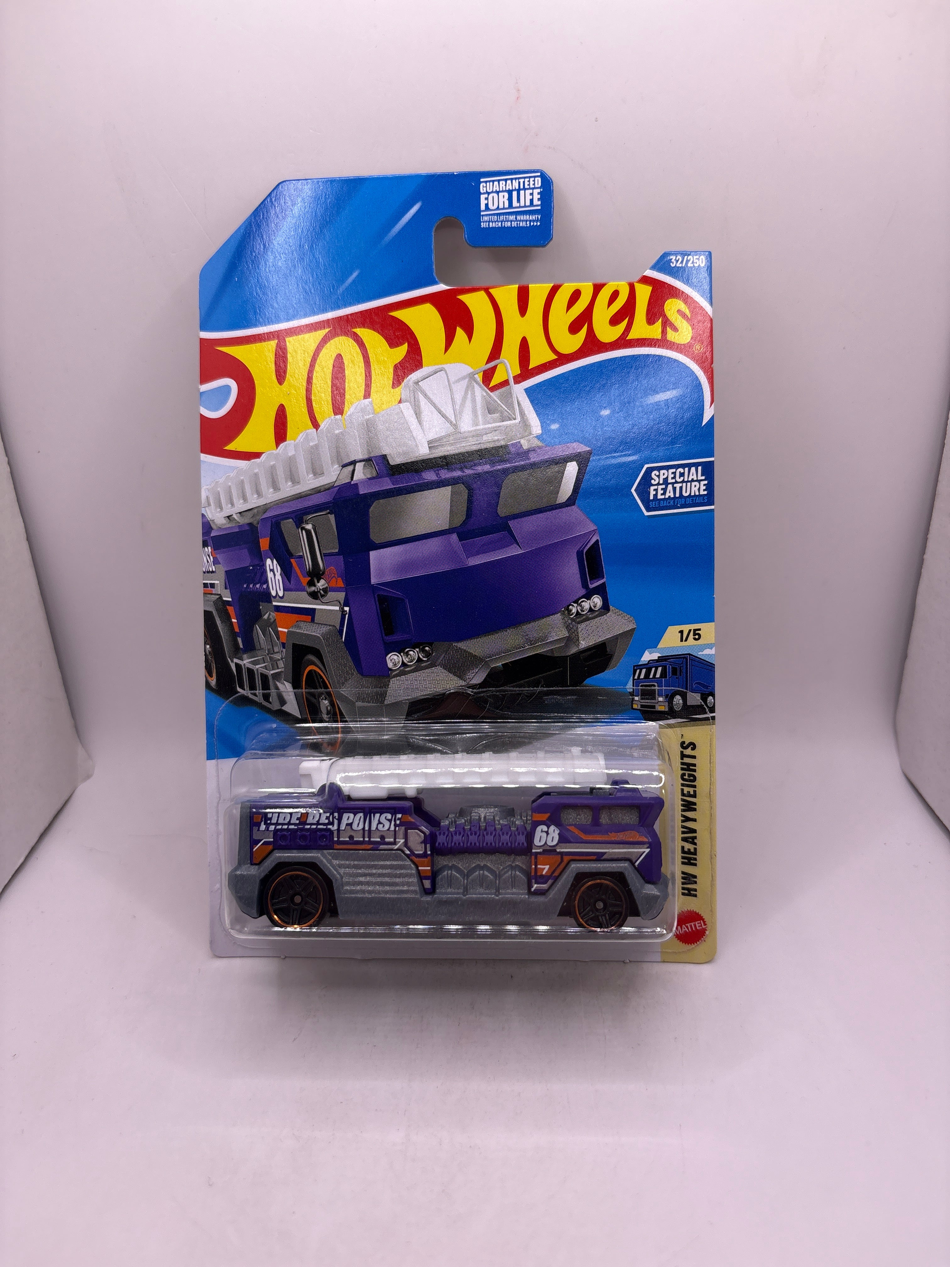 Hot Wheels 5 Alarm Diecast blue