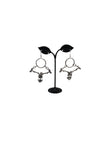 Skeleton and Shackle Earrings