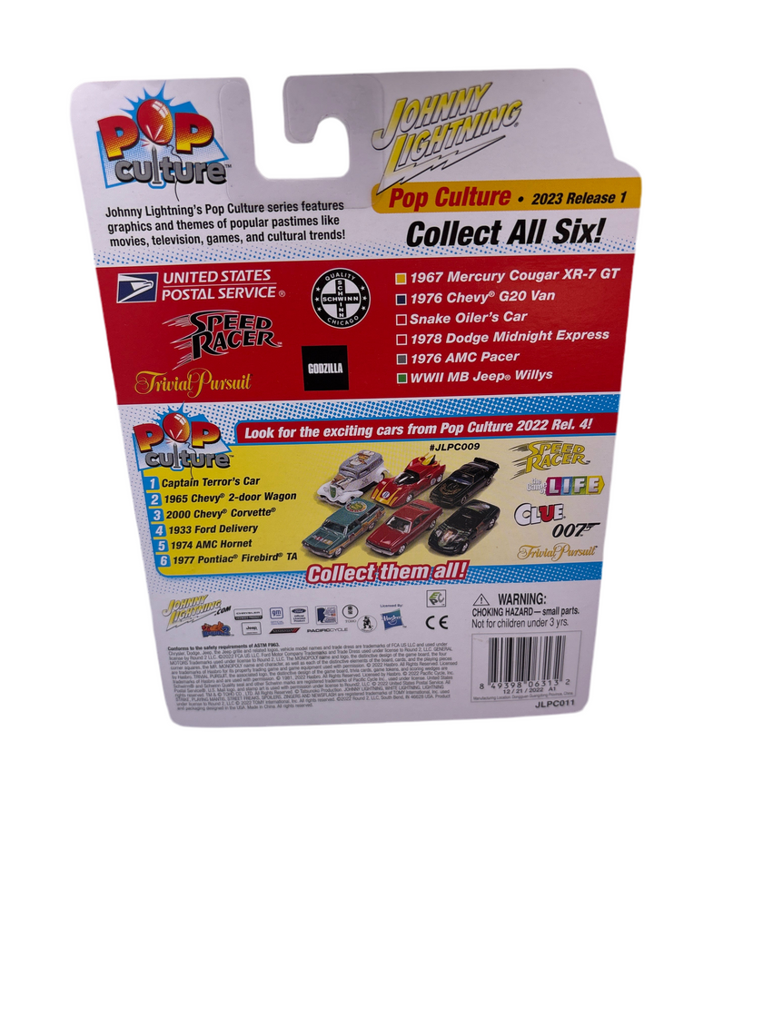 Johnny Lightning Snake Oiler’s Car Diecast