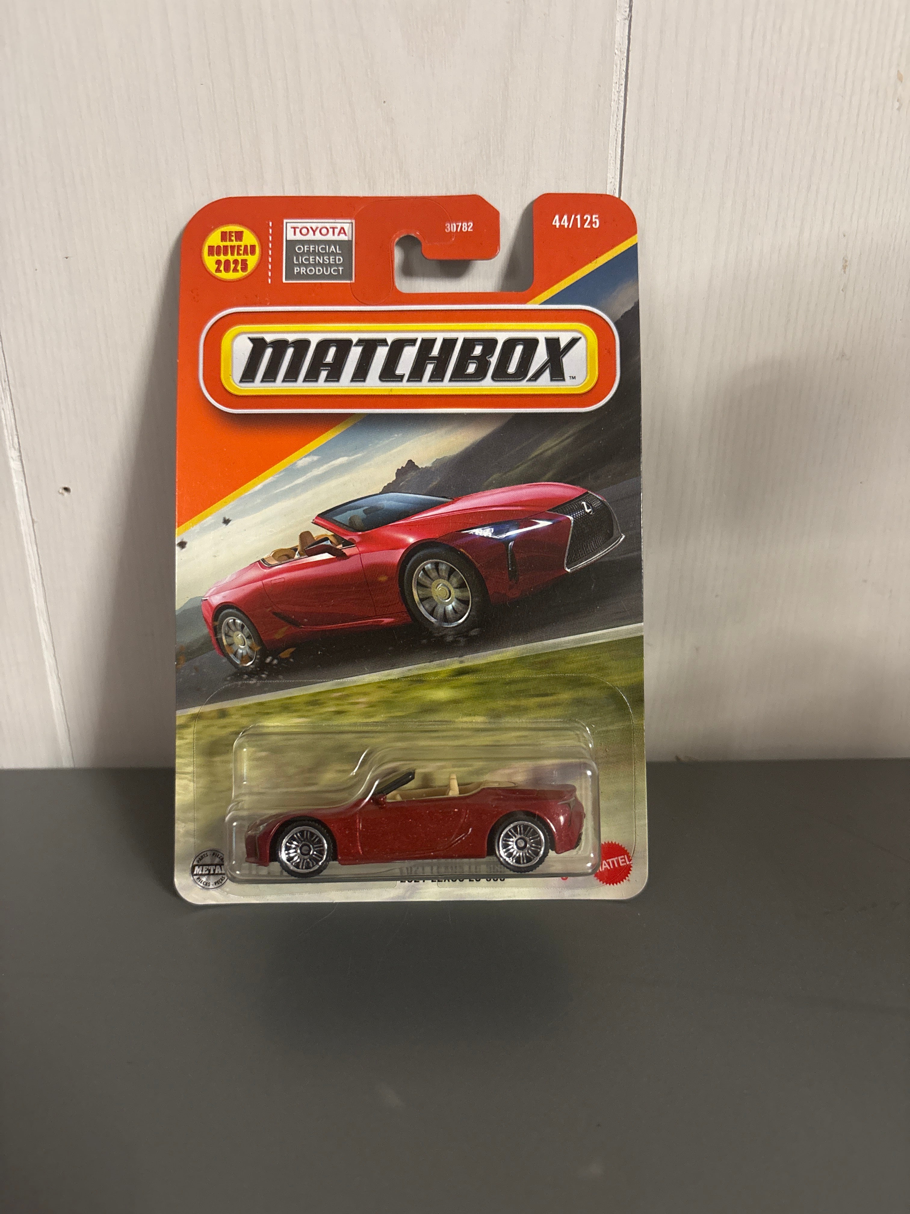 Matchbox 2021 Lexus LC 500 Diecast red