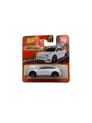 Matchbox Tesla Model Y Diecast white