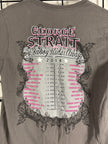 Gildan George Strait T Shirt gray
