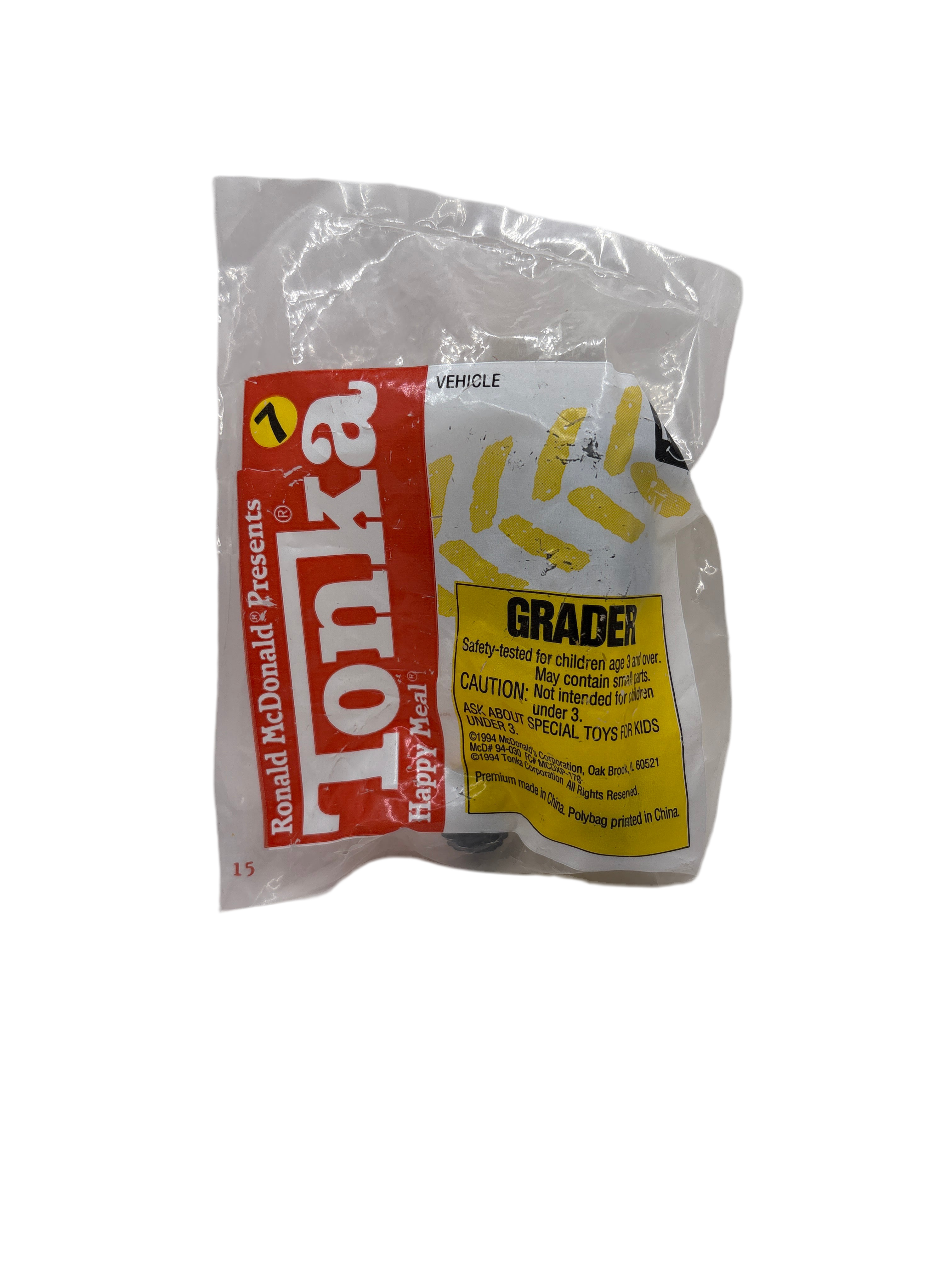 Tonka Grader Diecast