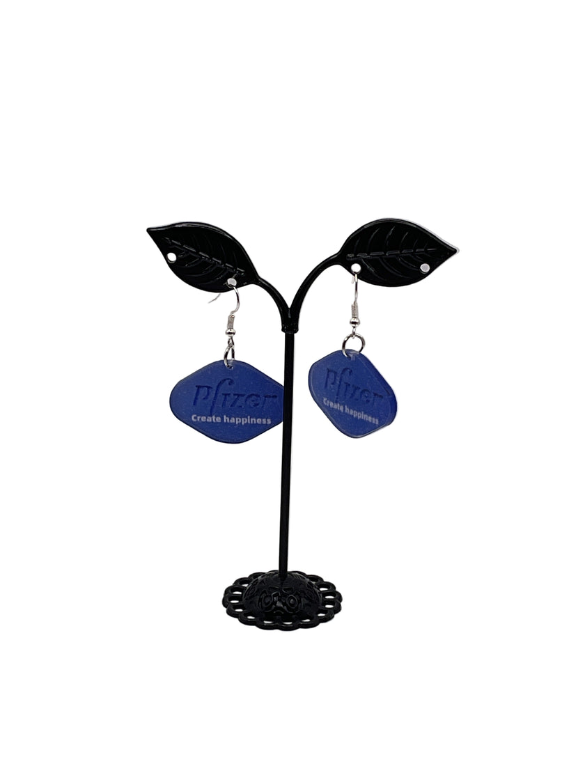 Prescription medication earrings