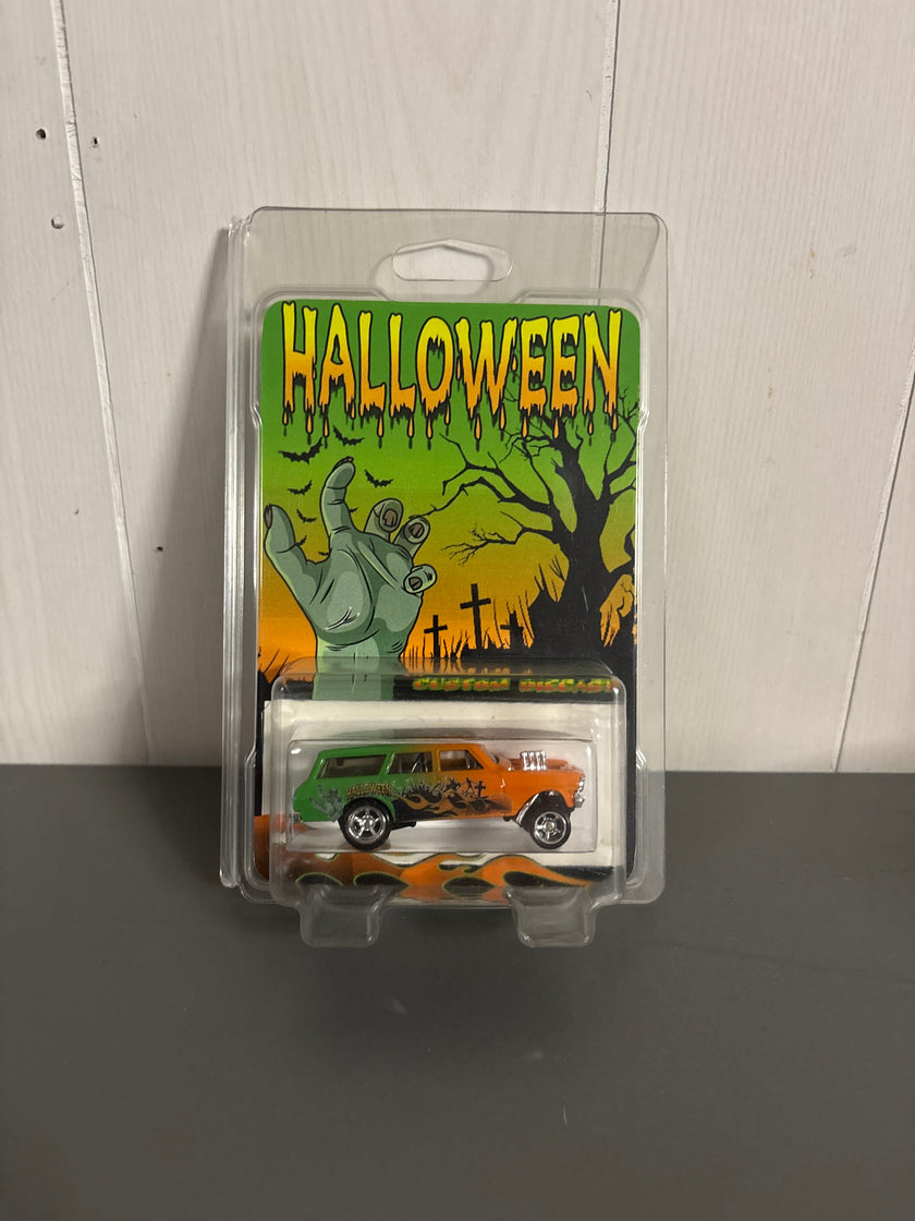 Hot Wheels Chris Stangler 64 Chevy Nova Wagon Gasser Diecast