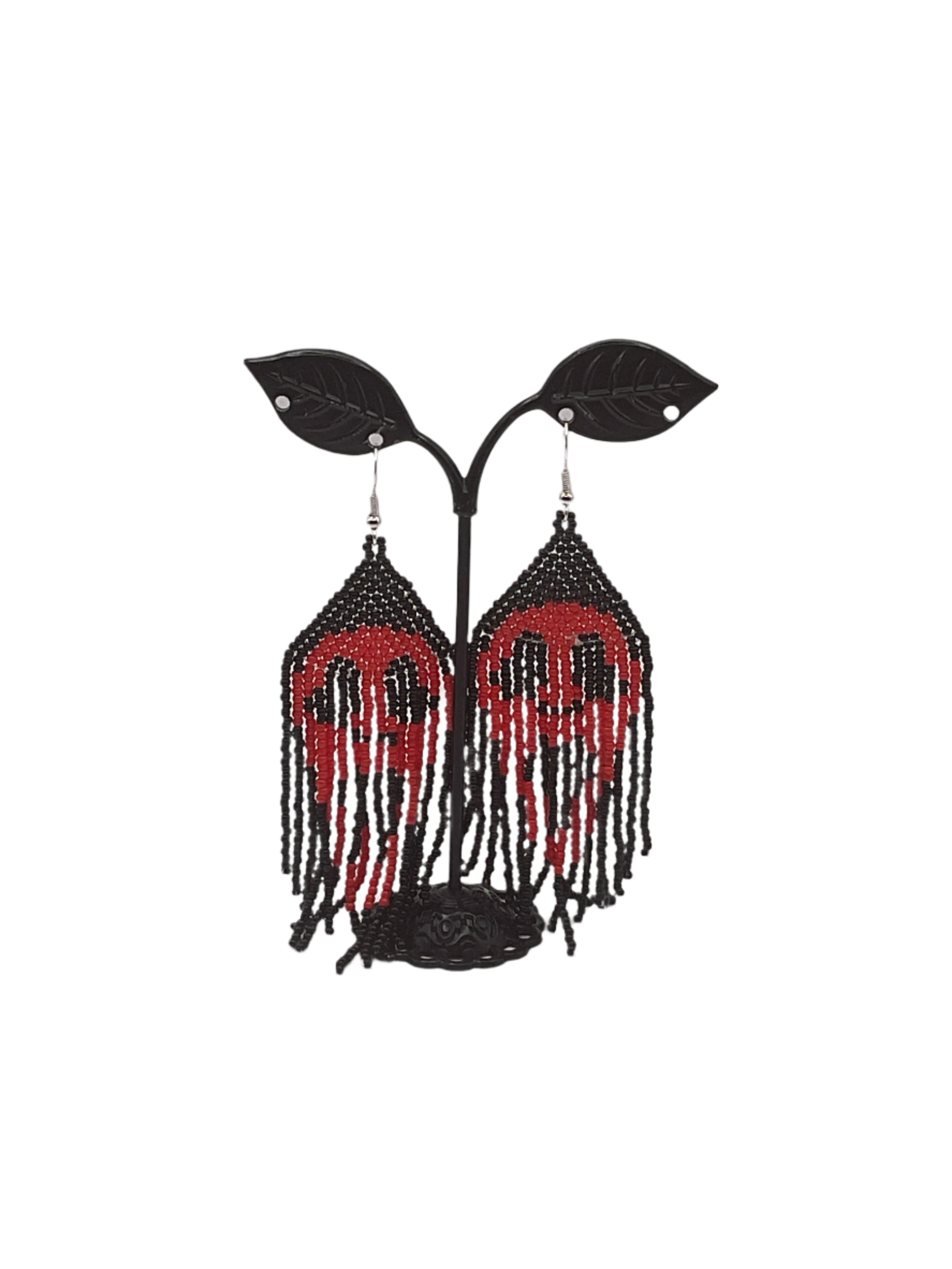 Scream Tassel Earrings