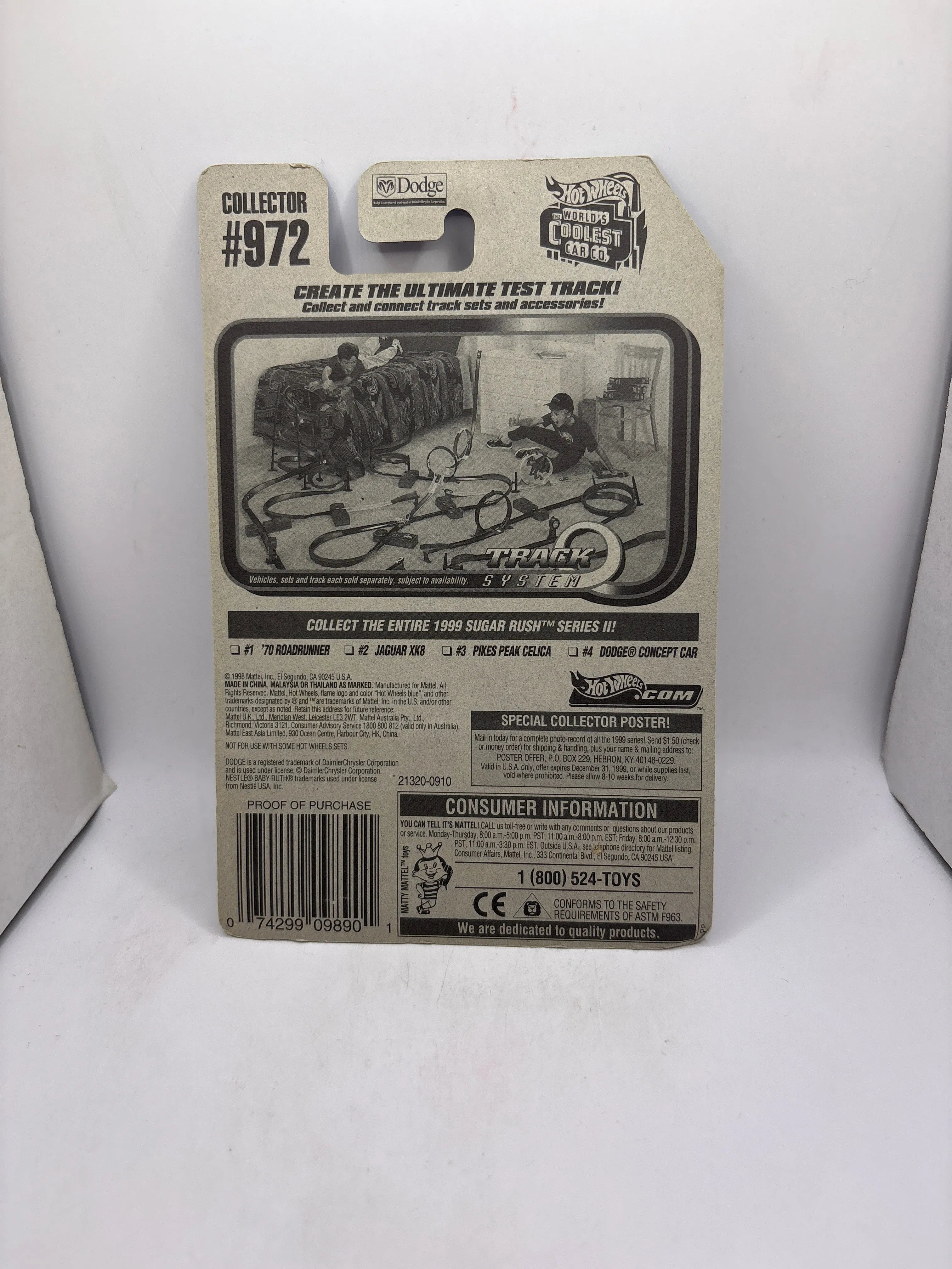 Hot Wheels Dodge Concept Car Diecast