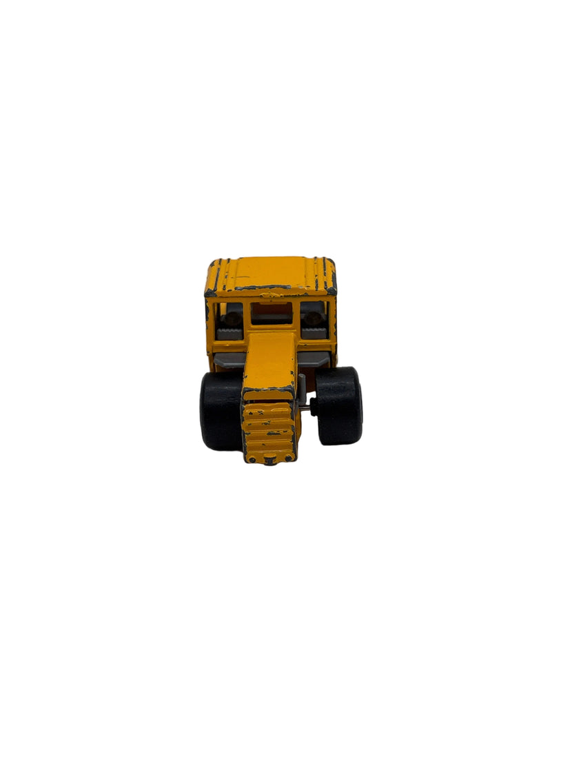 Matchbox Road Roller Diecast yellow