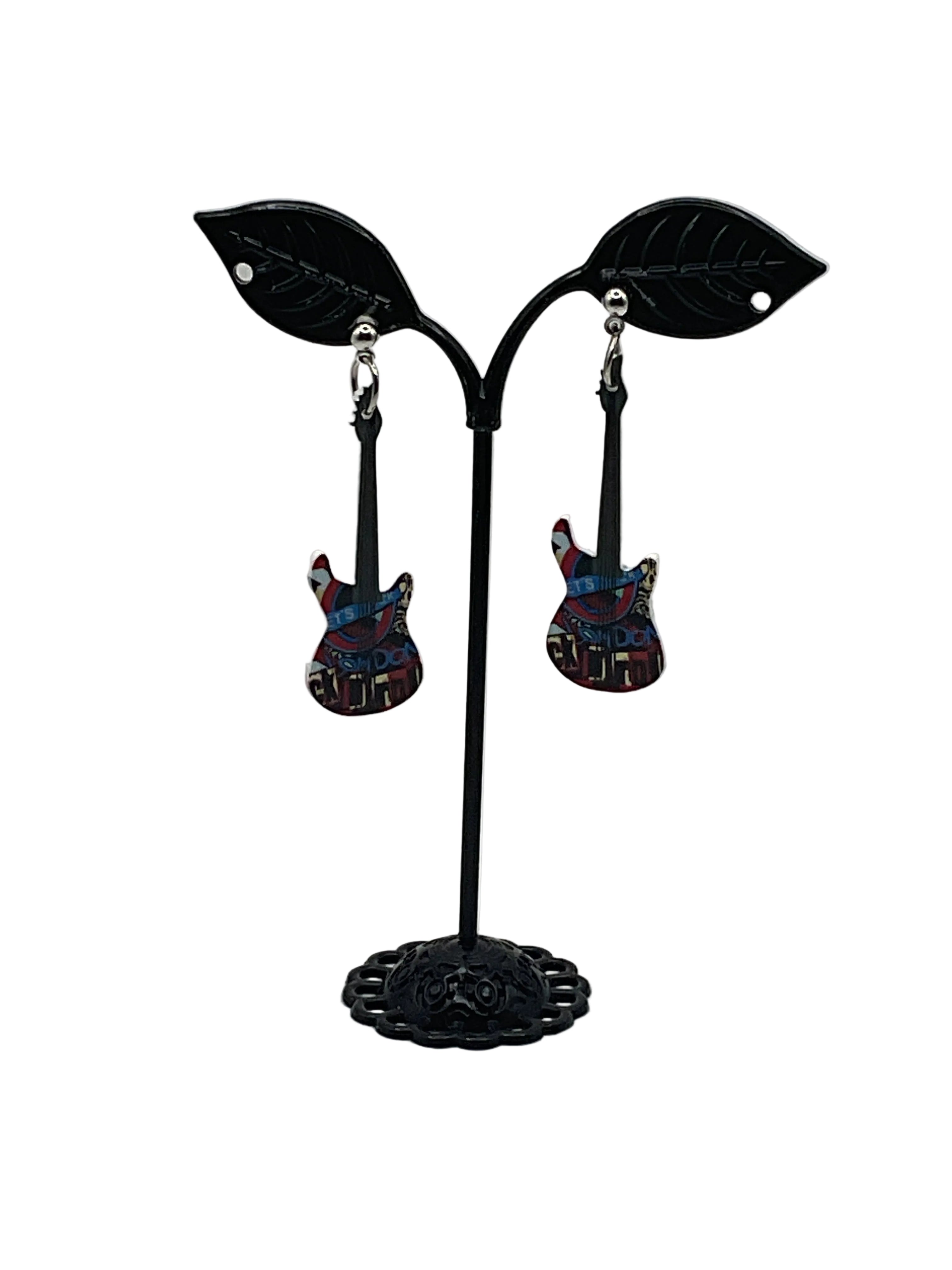 Guitar Earrings