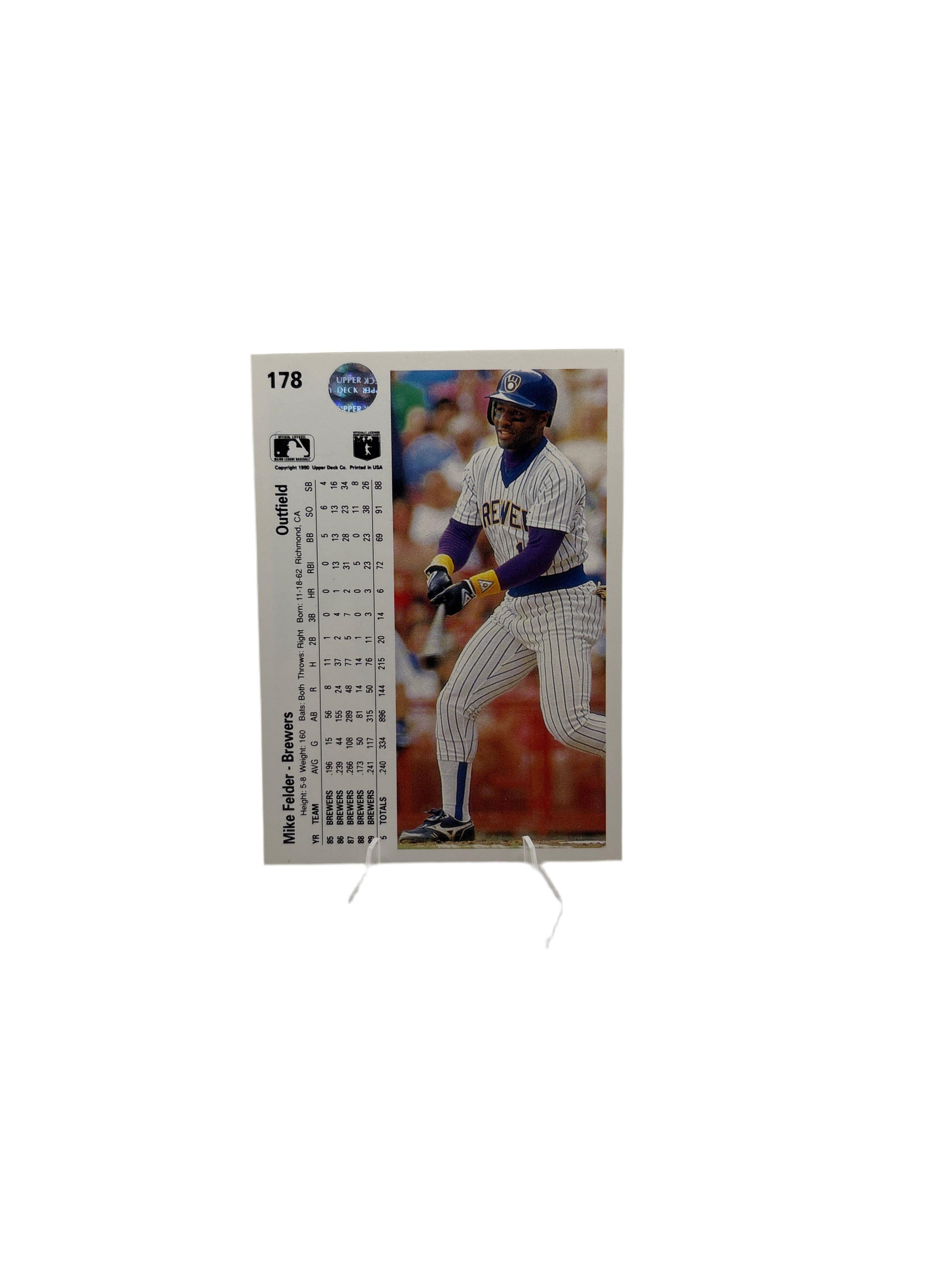 Upper Deck Mike Felder