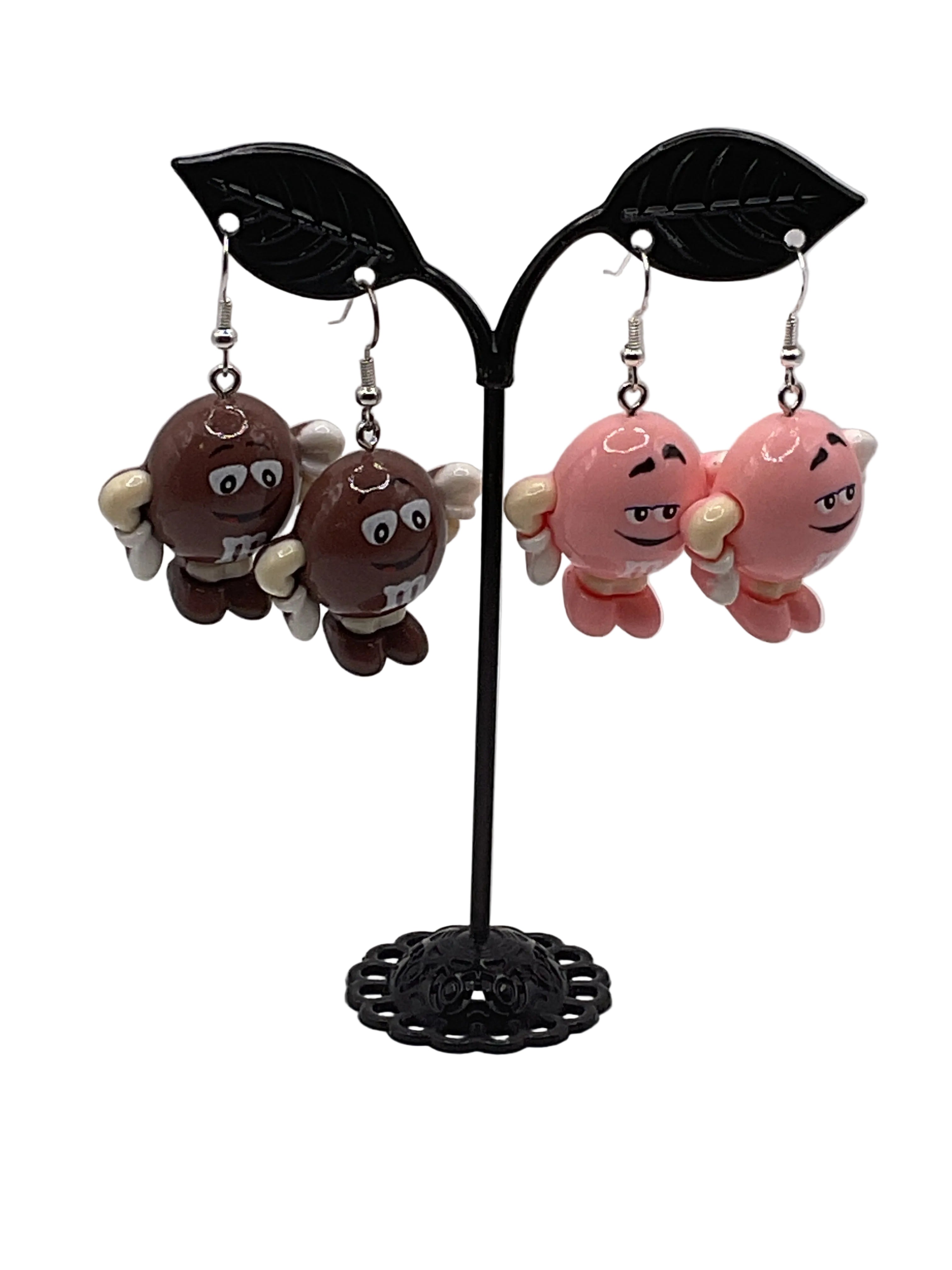 Chocolate Candy People Earrings