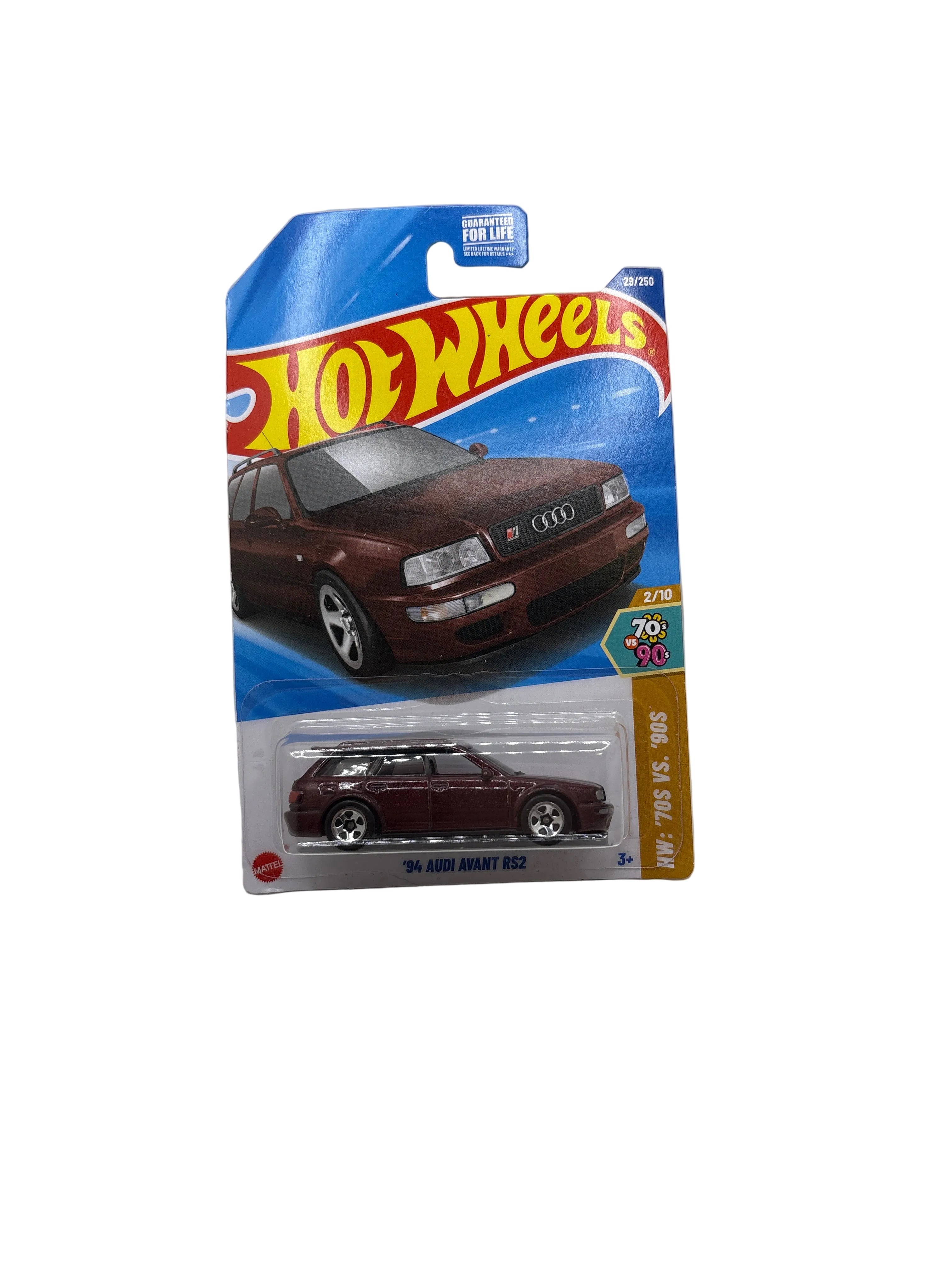Hot Wheels 94 Audi Avant RS2 Diecast brown