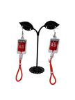 Blood Bag Earrings