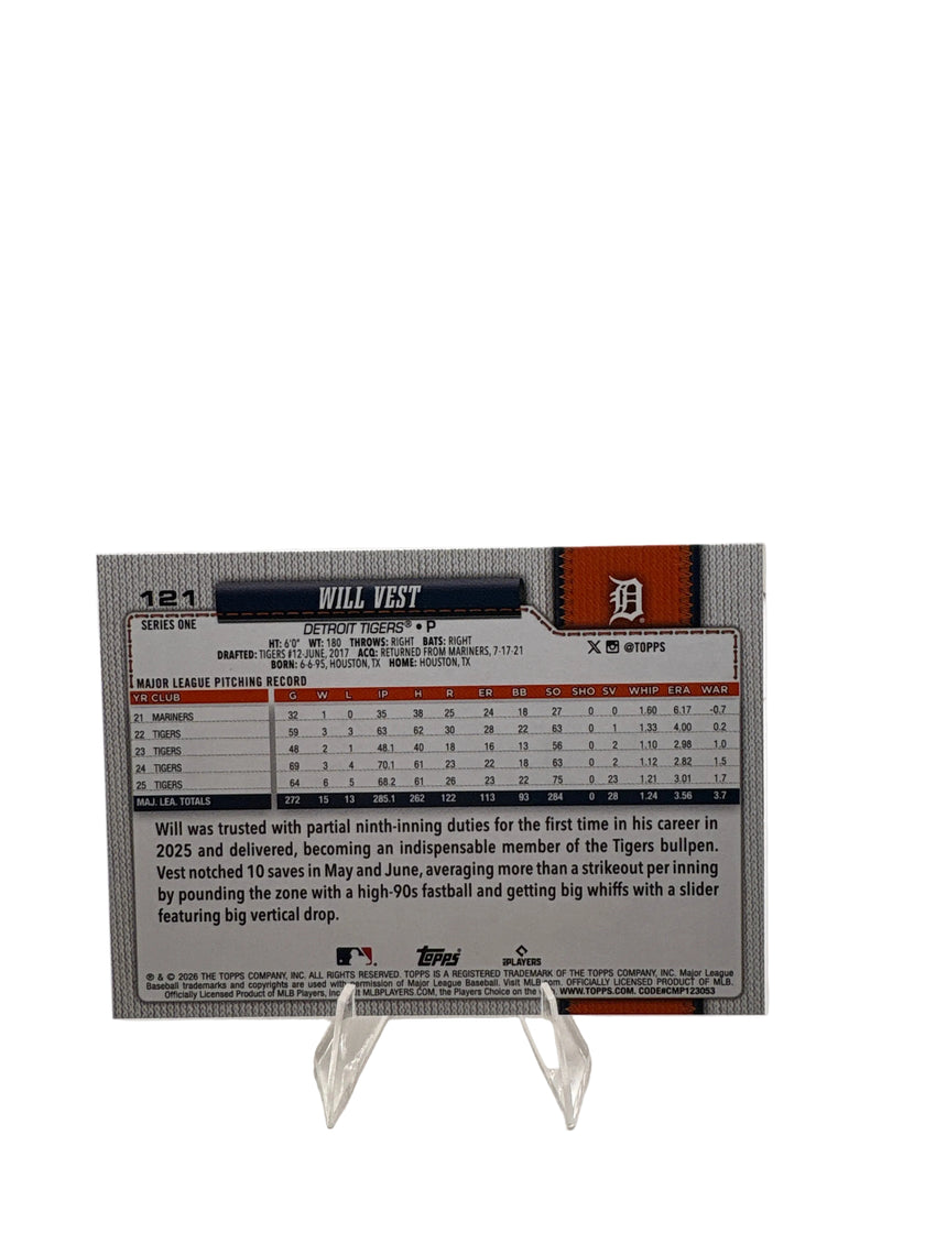 Topps Will Vest
