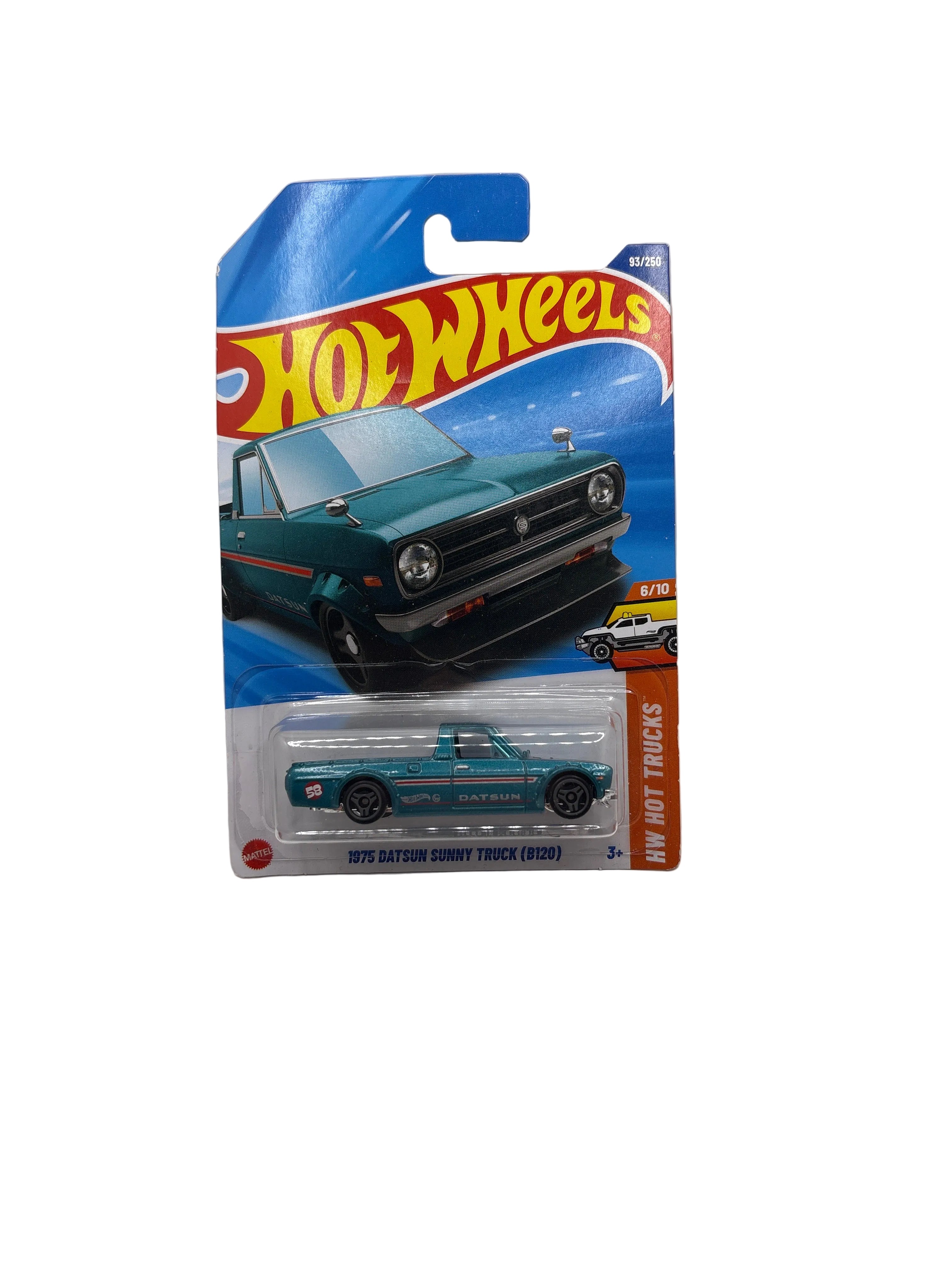 Hot Wheels 1975 Datsun Sunny Truck (B120) Diecast green