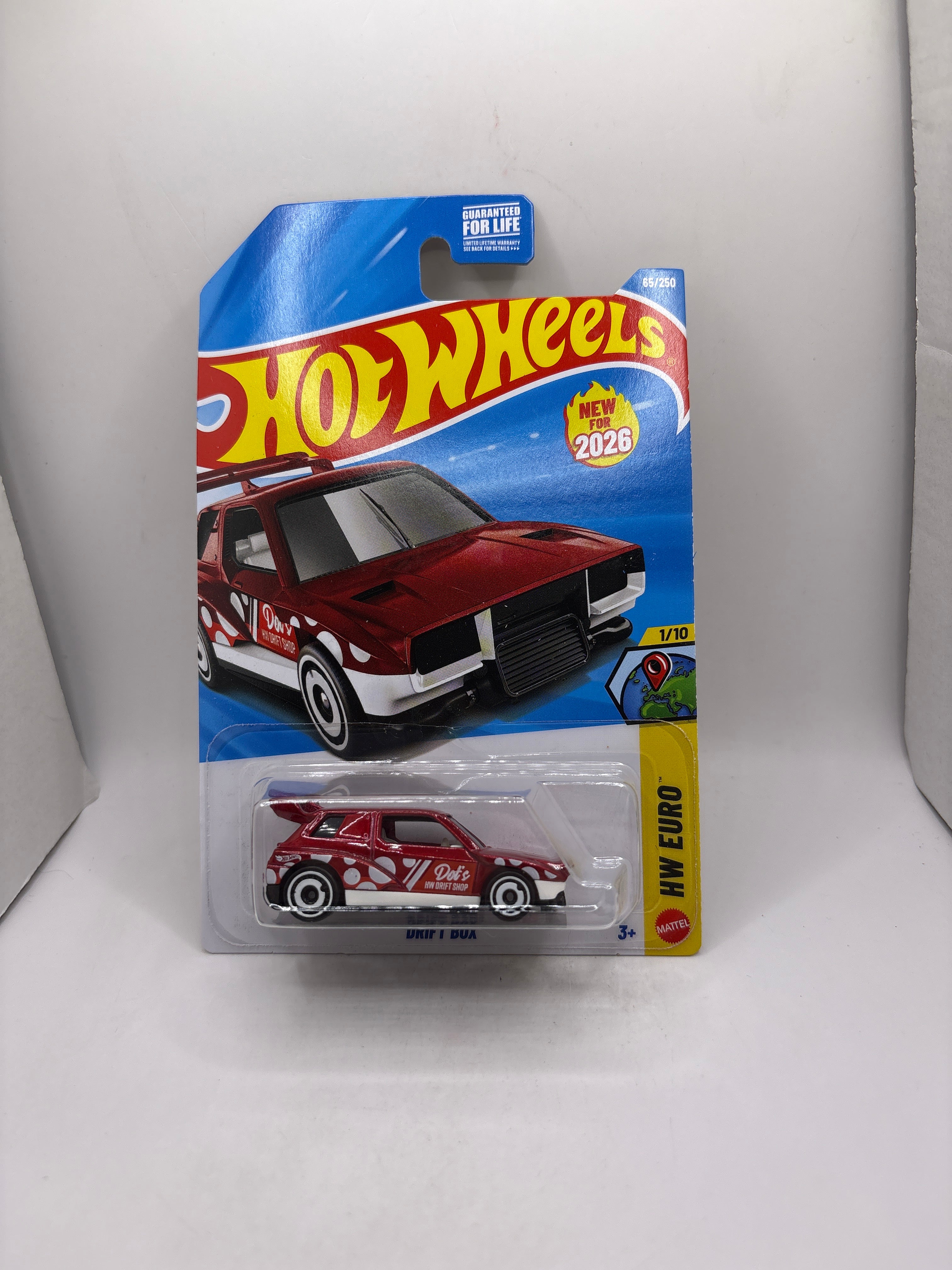 Hot Wheels Drift Box Diecast red