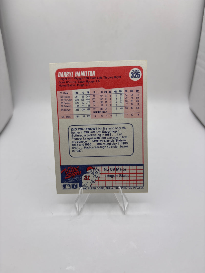 Fleer Darryl Hamilton