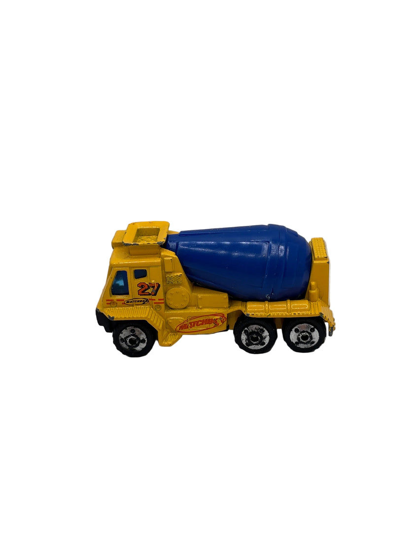 Matchbox Cement Mixer Diecast yellow