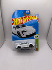 Hot Wheels Porsche Taycan Turbo S Diecast white