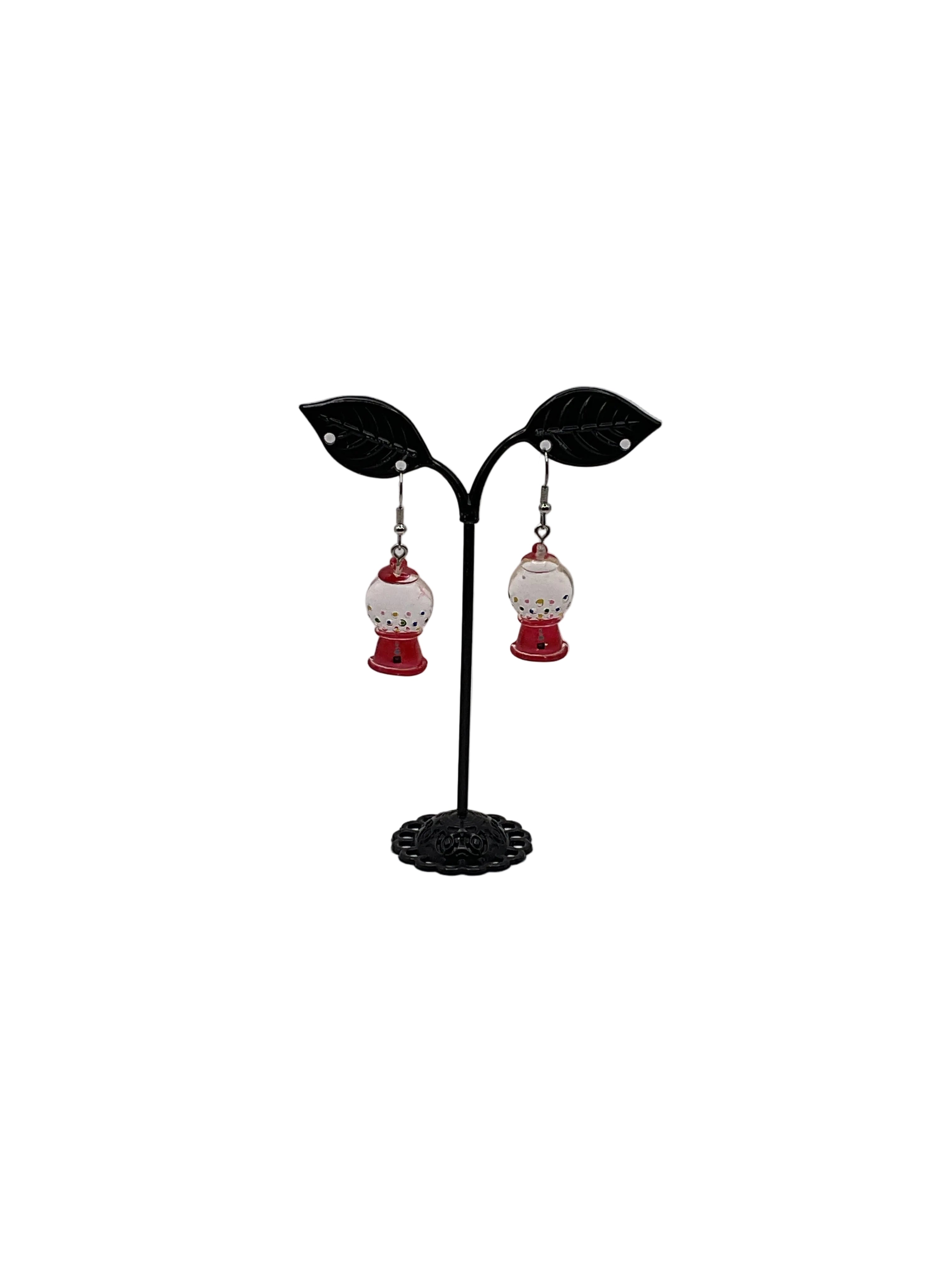 Bubble Gum Machine Earrings
