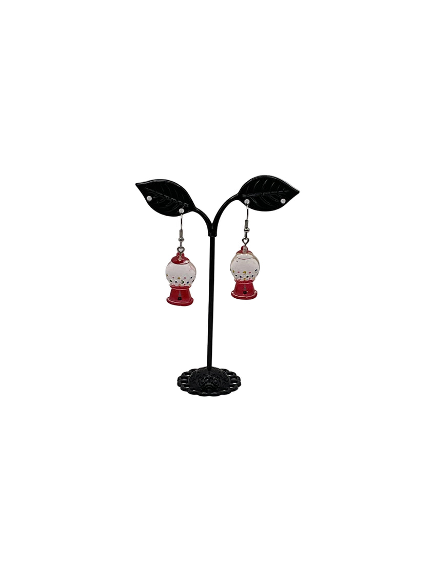 Bubble Gum Machine Earrings