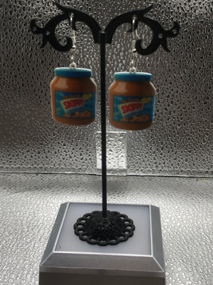 Peanut butter earrings