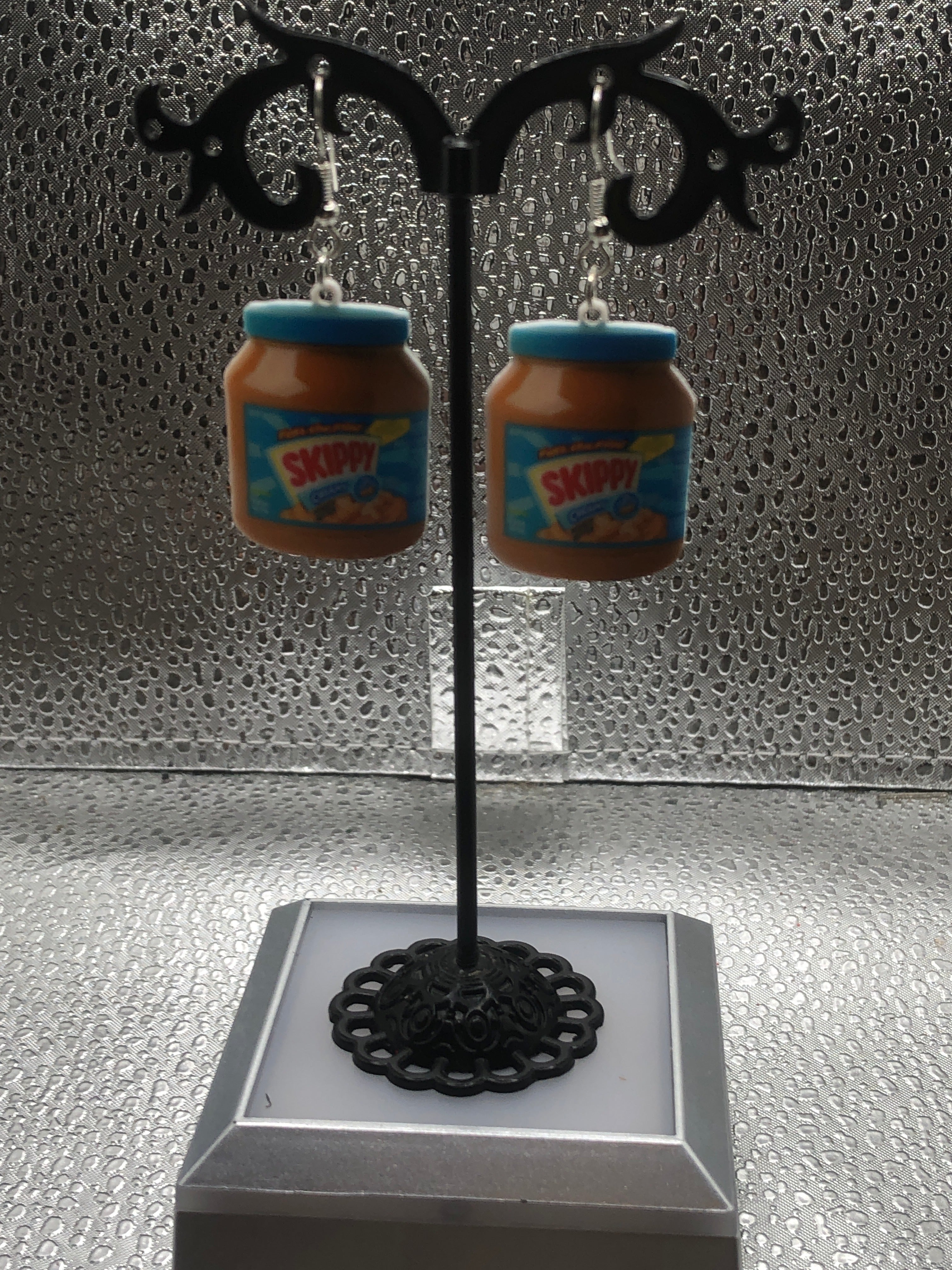 Peanut butter earrings