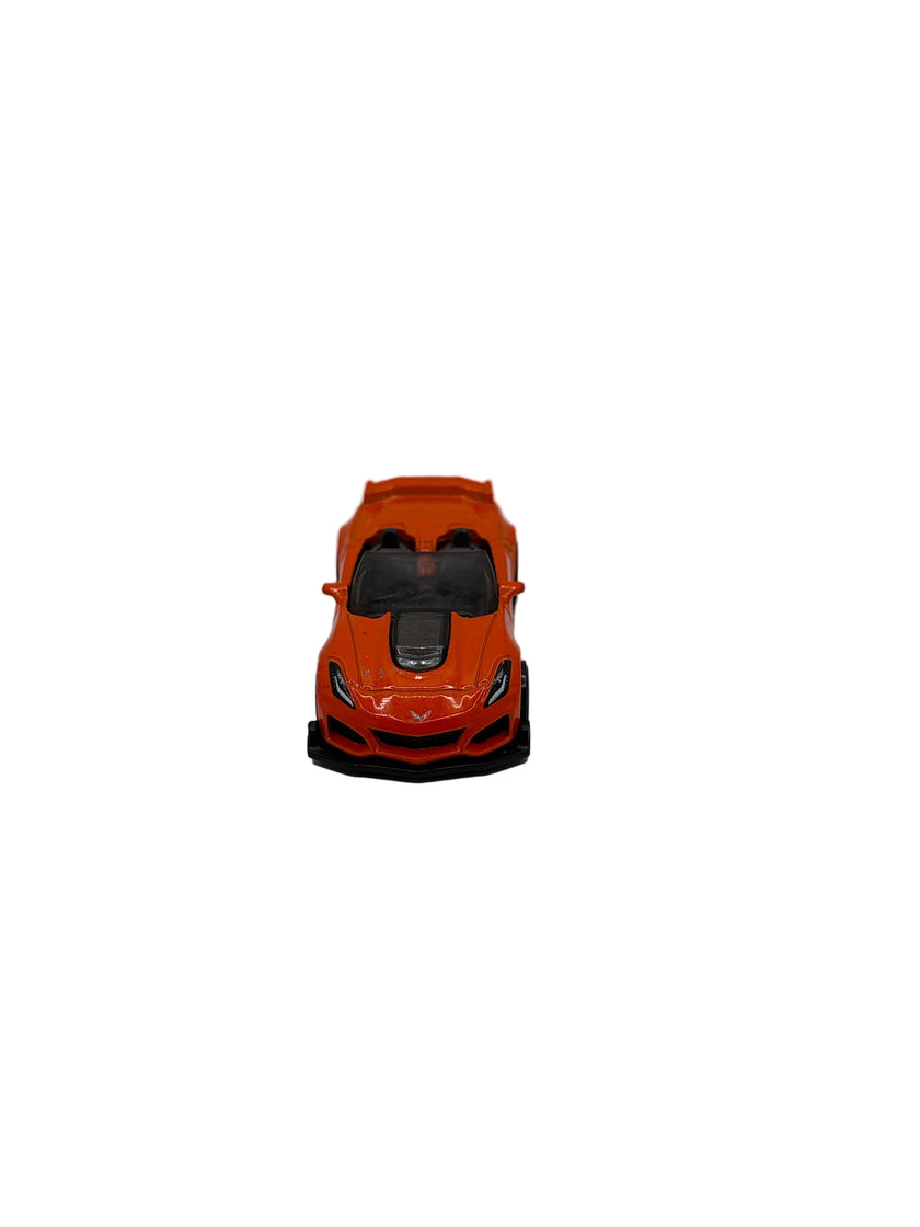 Hot Wheels 19 Chevrolet Corvette ZR1 Convertible Diecast orange