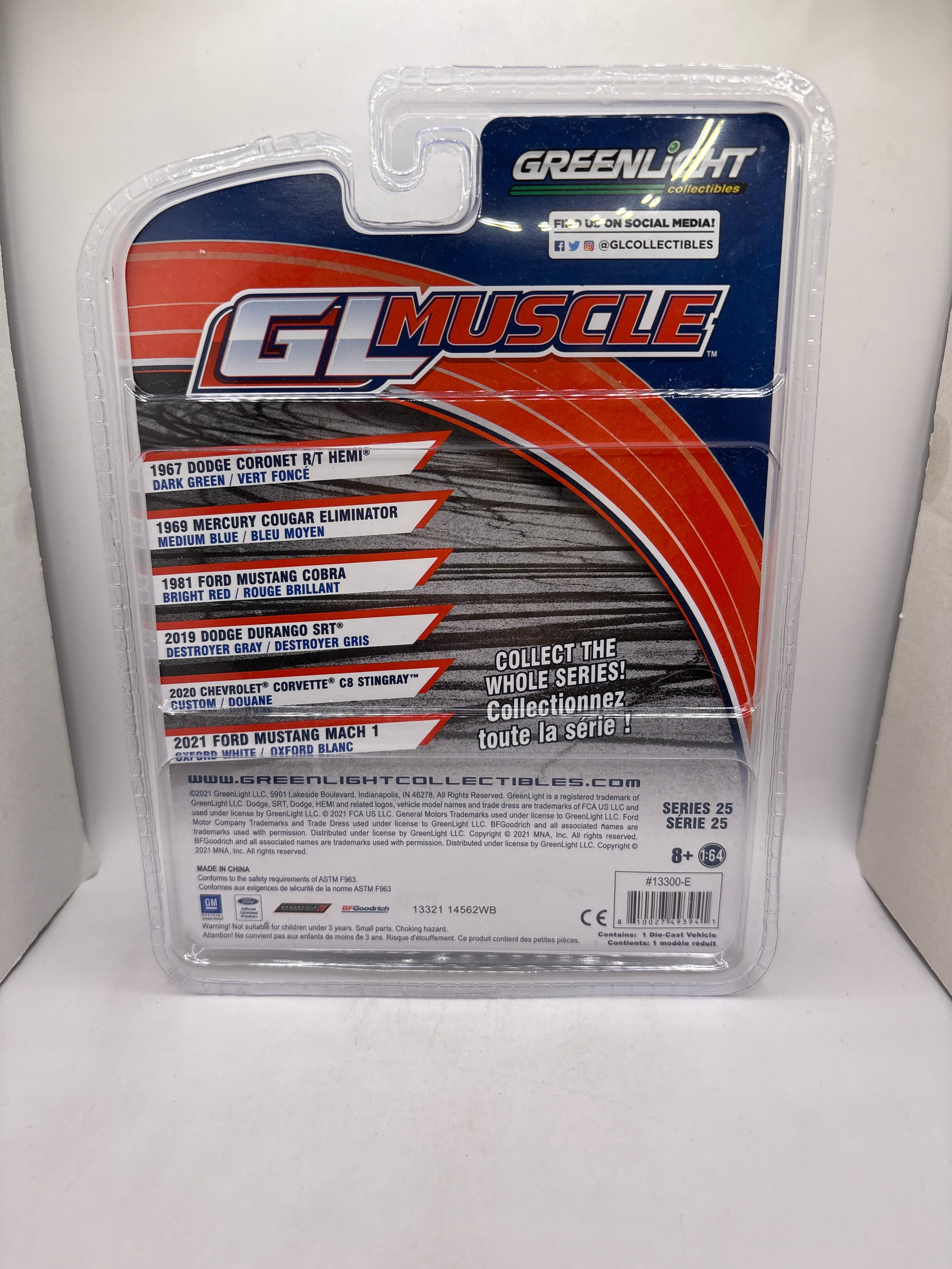 Greenlight 2020 Chevrolet Corvette C8 Stingray Diecast