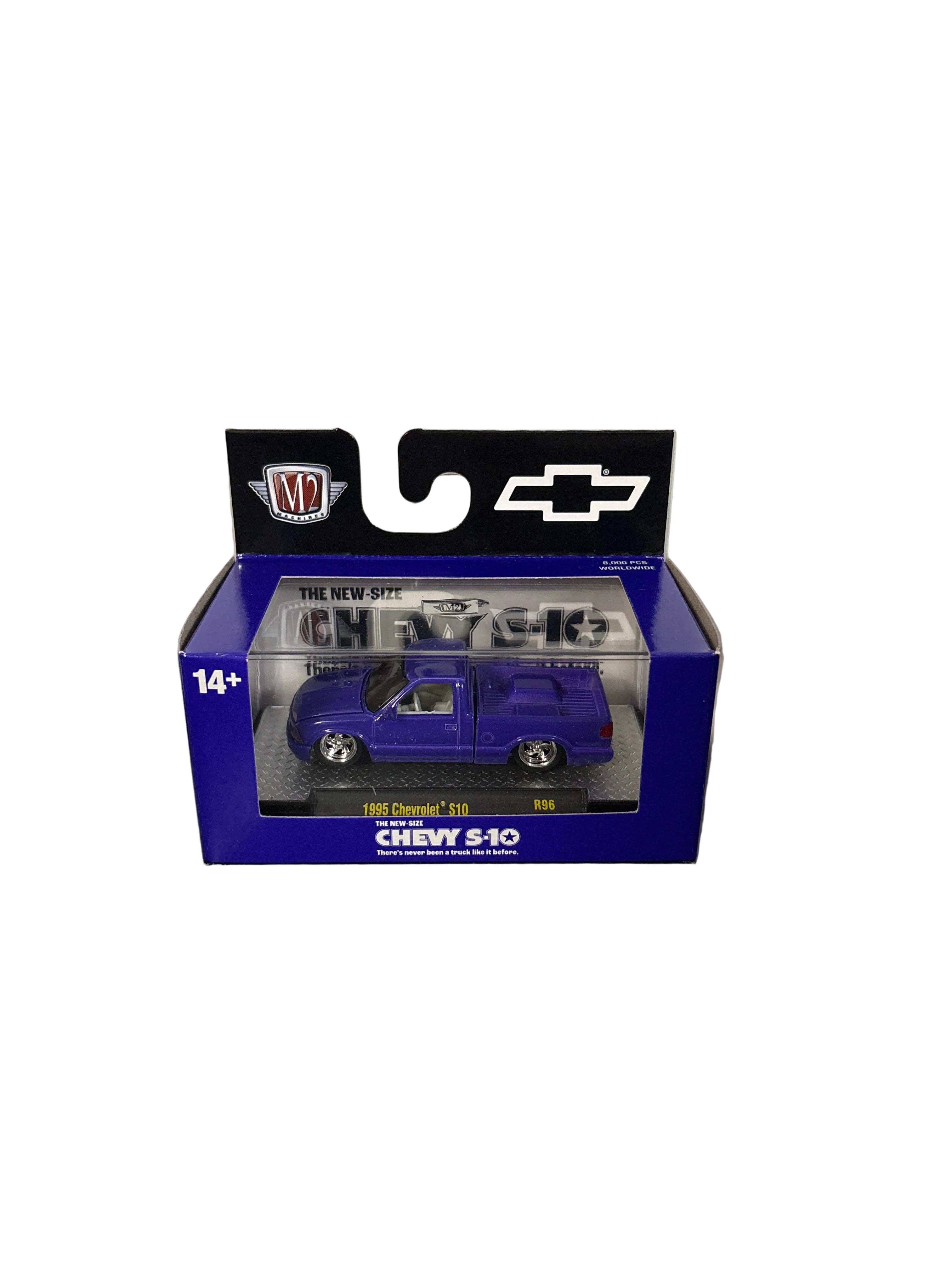 M2 1995 Chevrolet S10 Diecast blue
