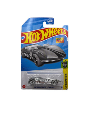 Hot Wheels HW Braille Racer-Twin Mill Diecast silver