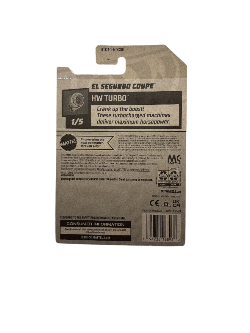 Hot Wheels El Segundo Coupe Diecast