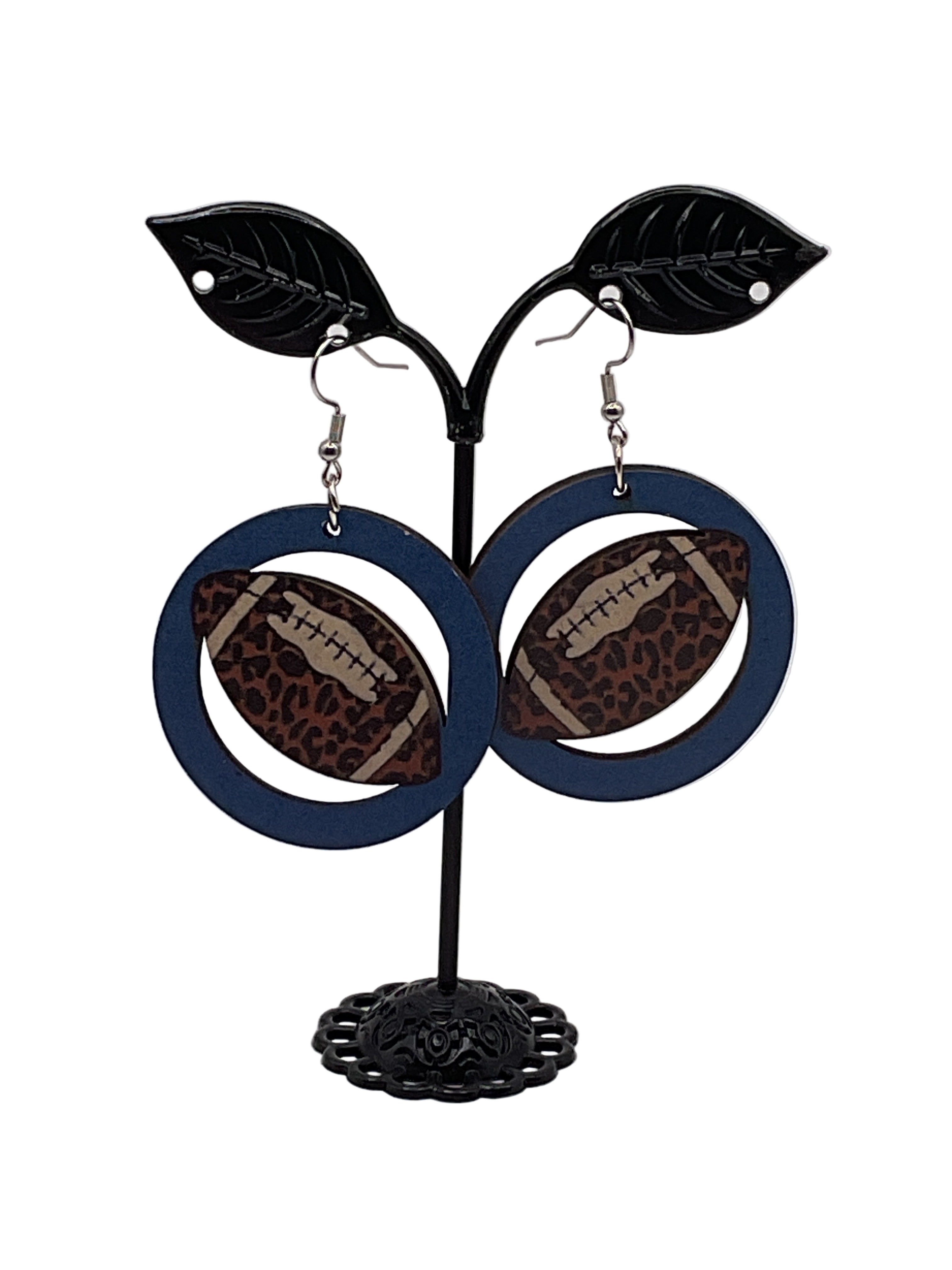 Football earrings 2
