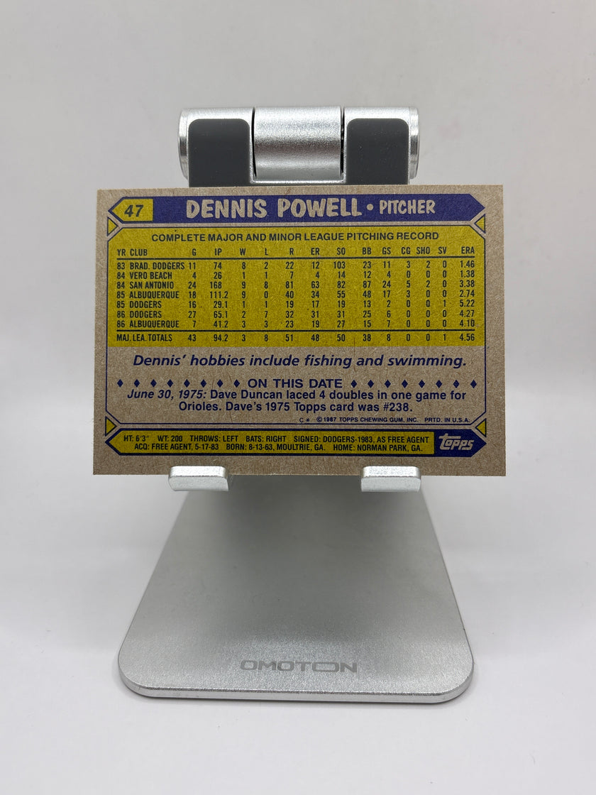 Topps Dennis Powell