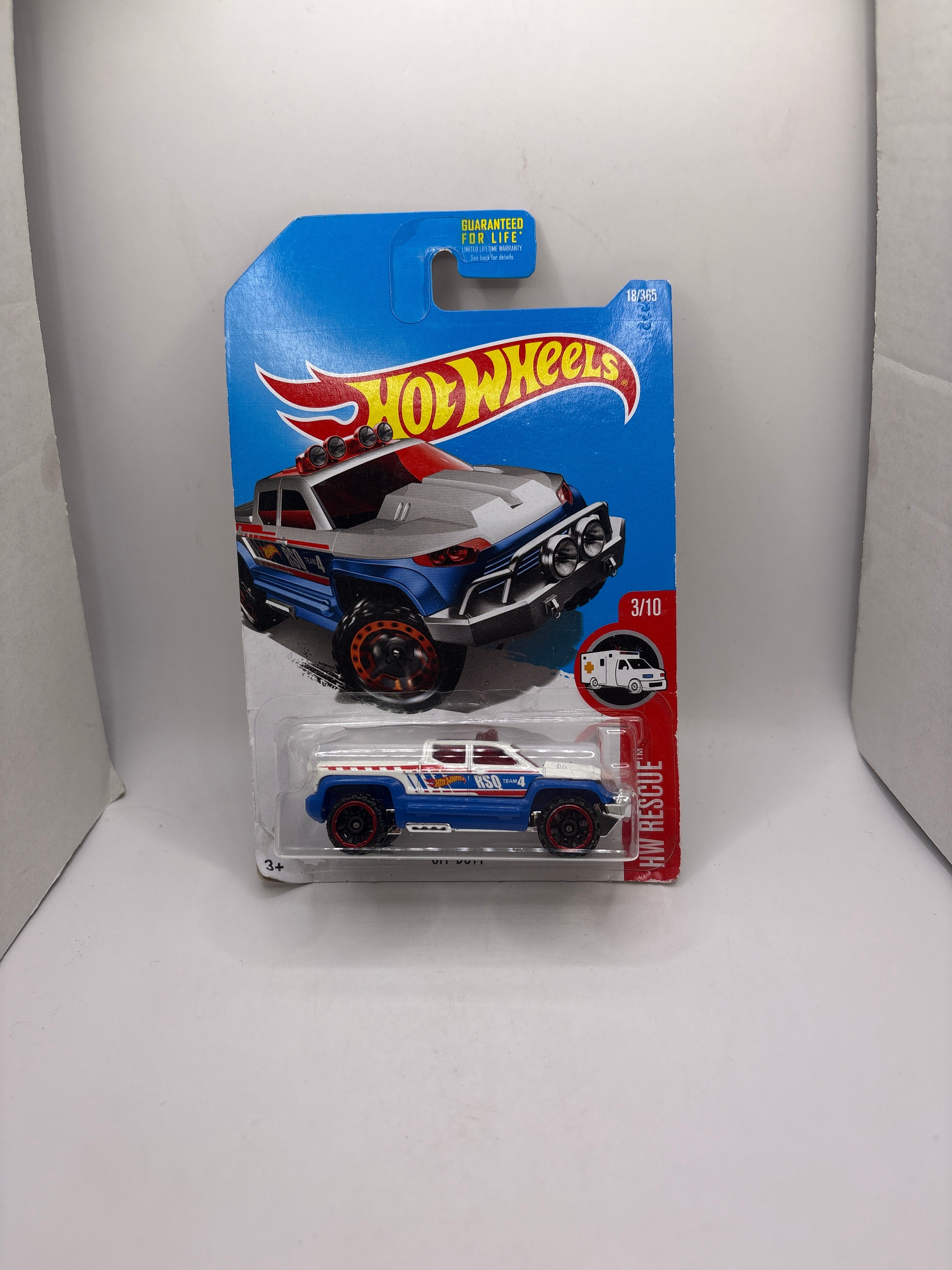 Hot Wheels Off-Duty Diecast white