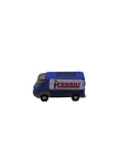 MBX Service Crew International eStar  Electric Van Diecast Blue