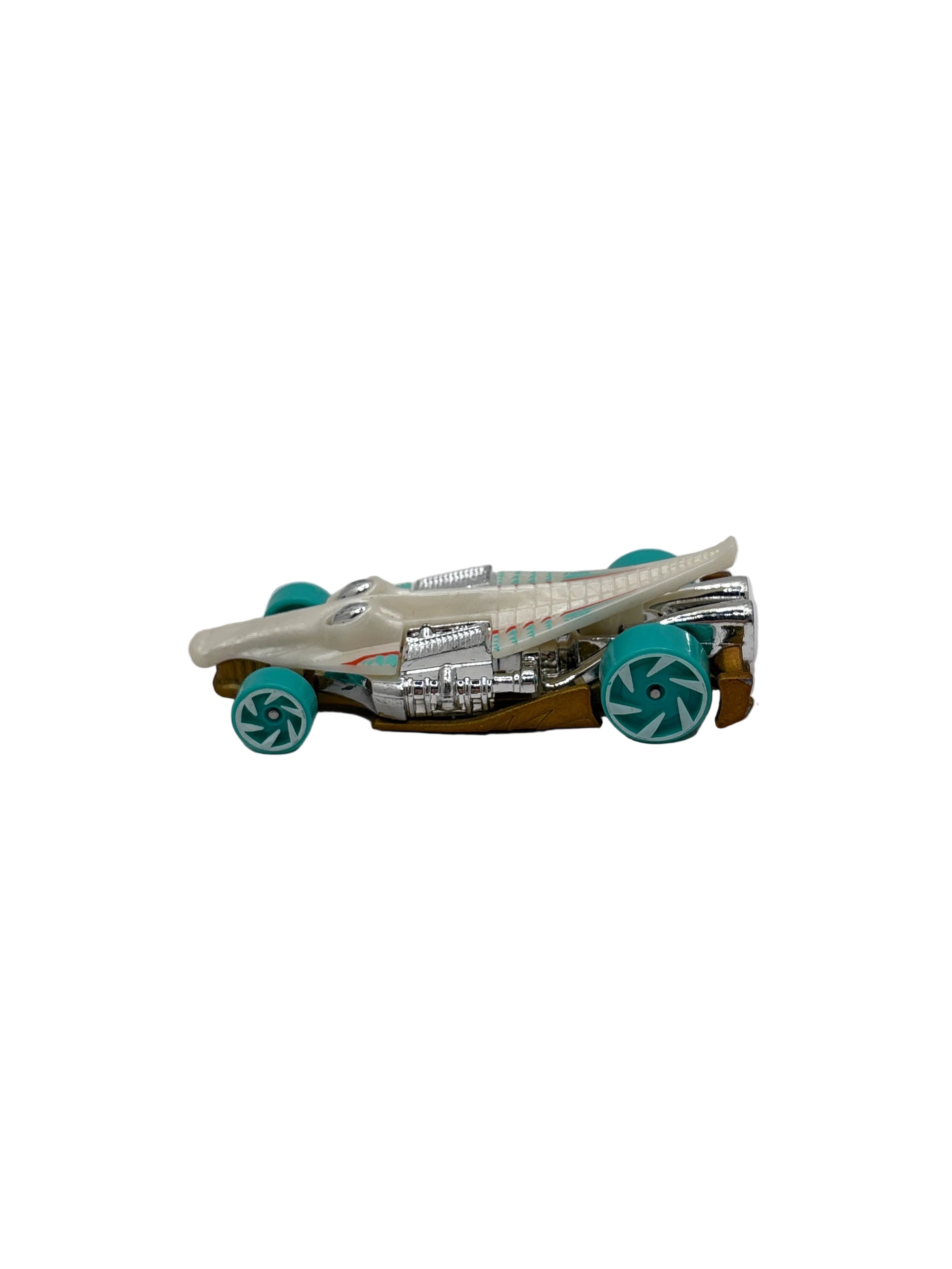 Hot Wheels Croc Rod Diecast white