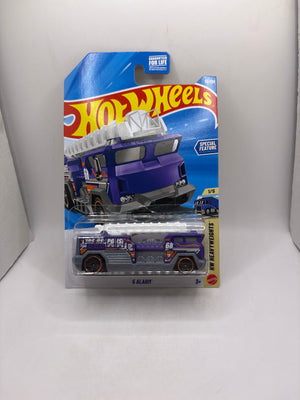 Hot Wheels 5 Alarm Diecast Purple