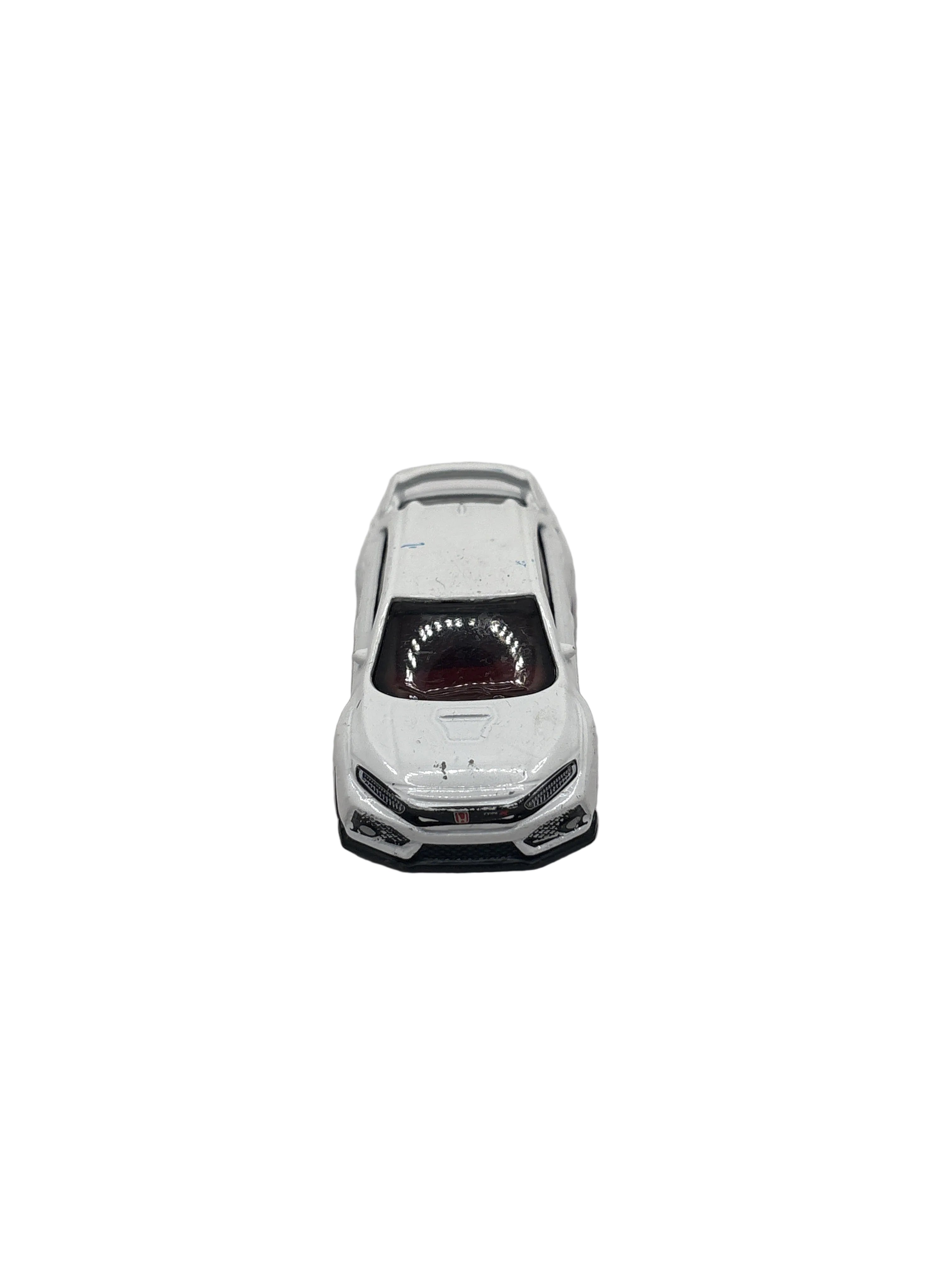 Hot Wheels 2018 Honda Civic Type R Diecast white