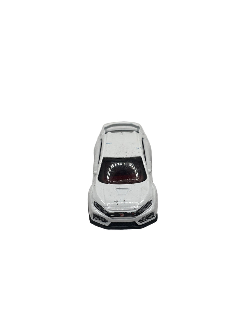Hot Wheels 2018 Honda Civic Type R Diecast white