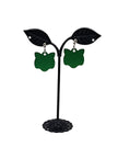 Cat Head Tag Earrings