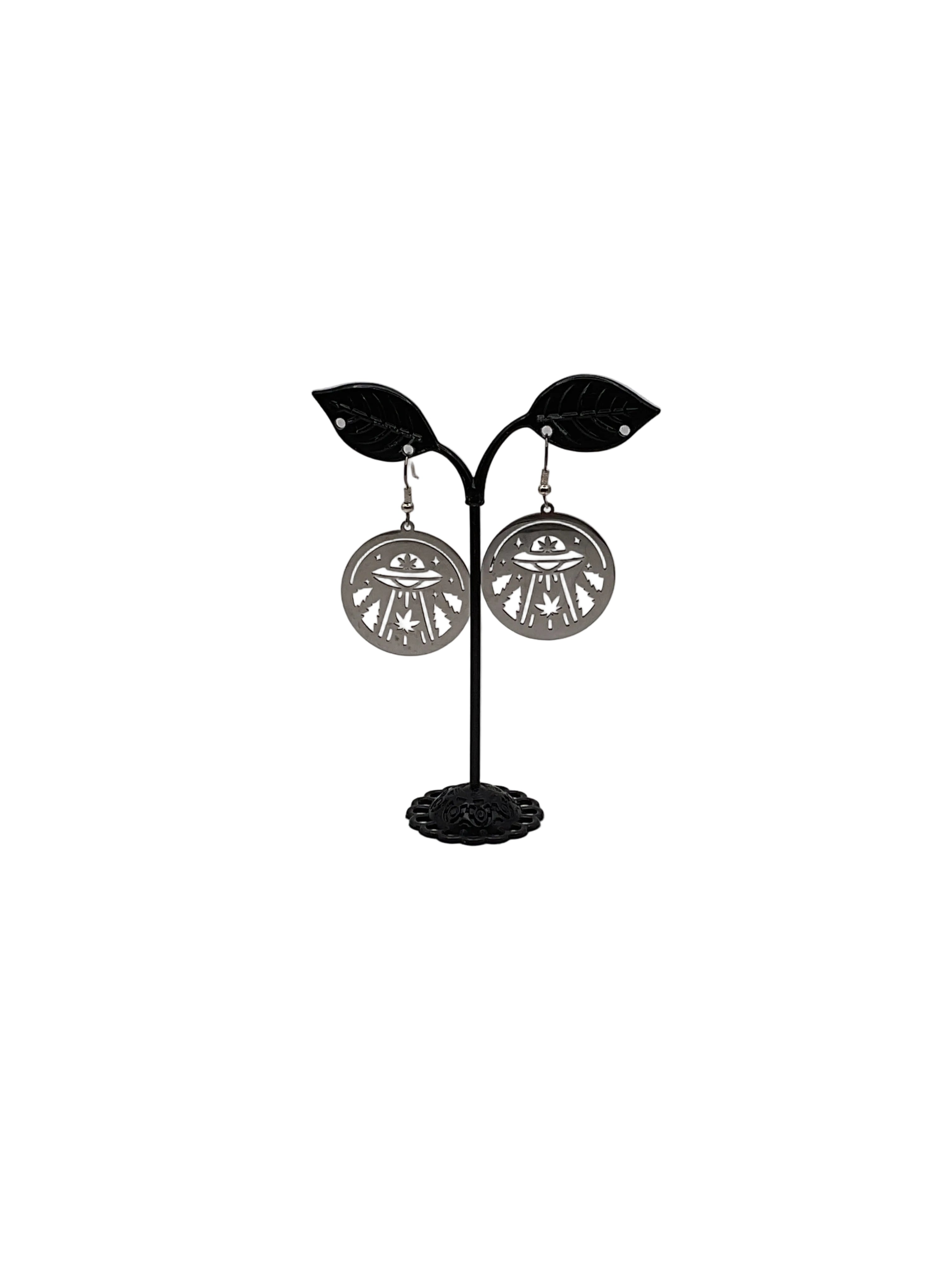 Mary Jane UFO Earrings